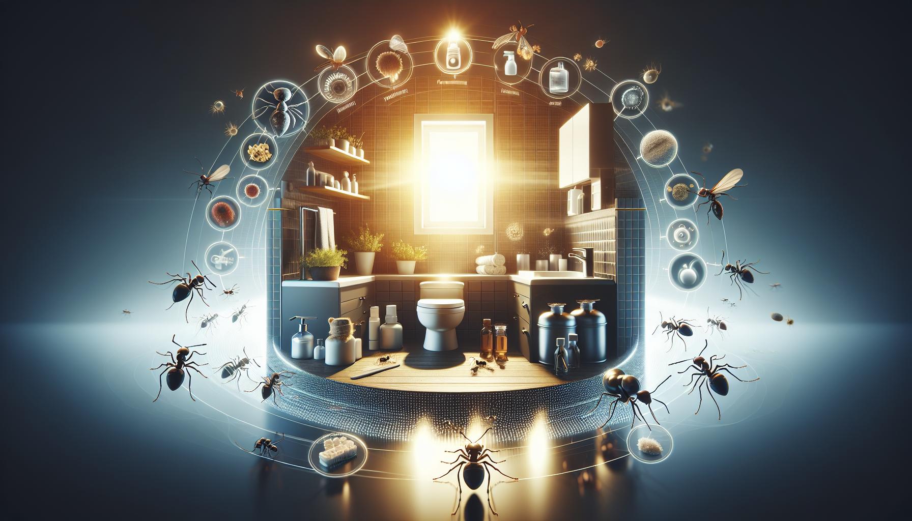 Mitos comunes sobre las hormigas en el baño y la verdad detrás de ellos