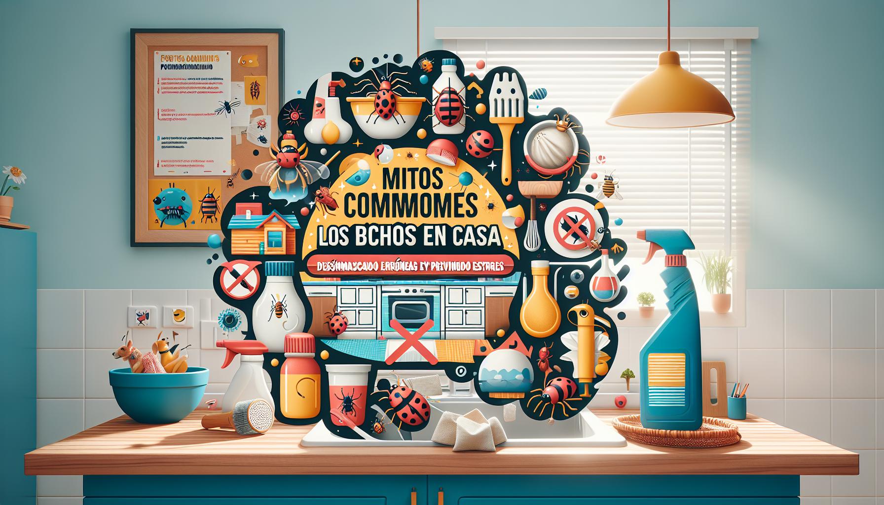 Mitos Comunes sobre los Bichos en Casa: Desenmascarando Ideas Erróneas y Previniendo Estrés