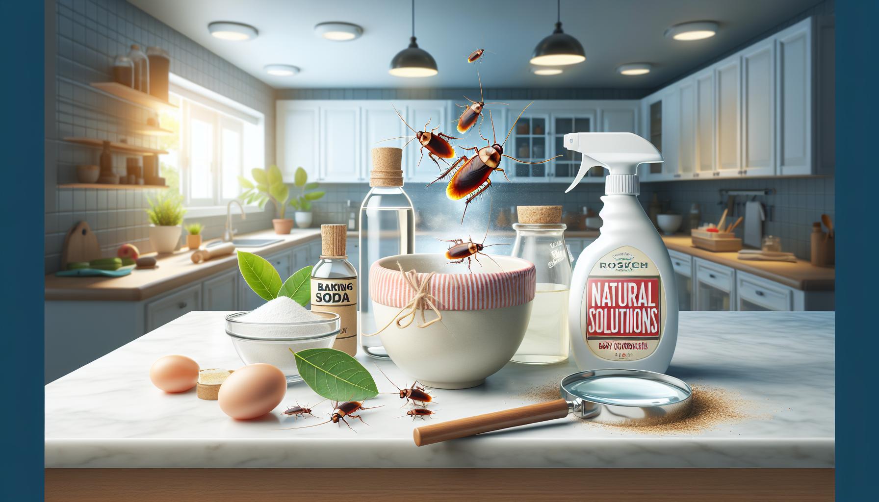 Métodos caseros efectivos para eliminar cucarachas bebés