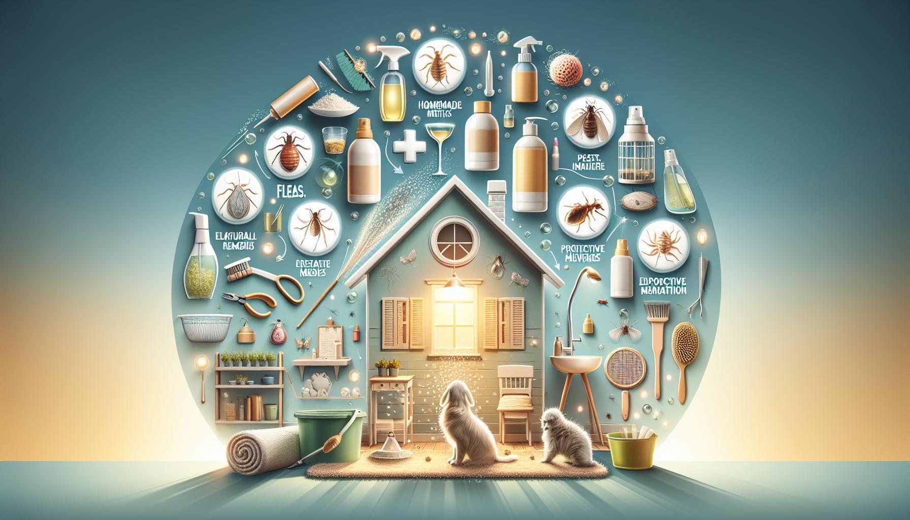 Métodos caseros para el control de pulgas y sus alternativas