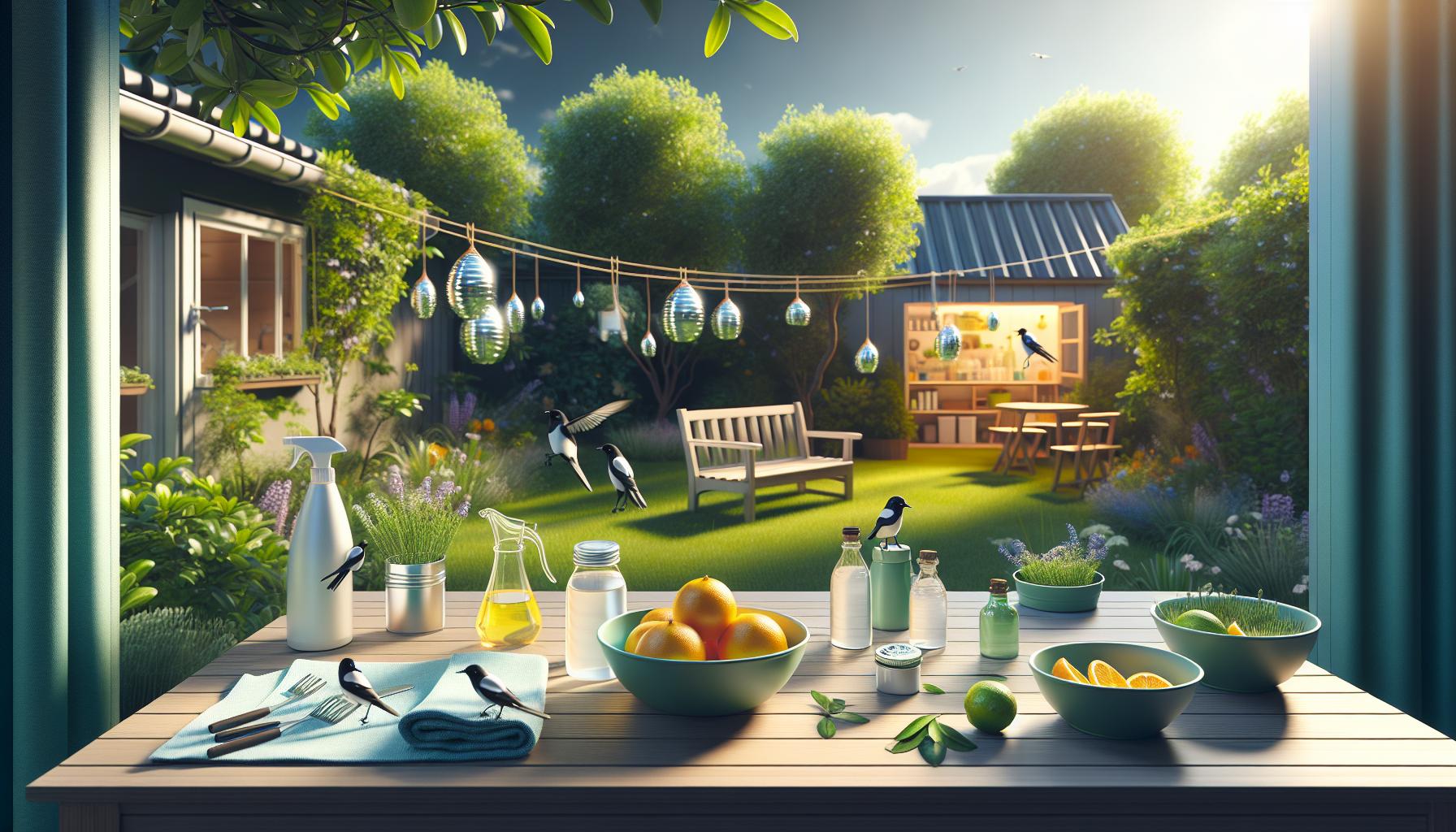 Métodos caseros para disuadir urracas: ingredientes fáciles de encontrar