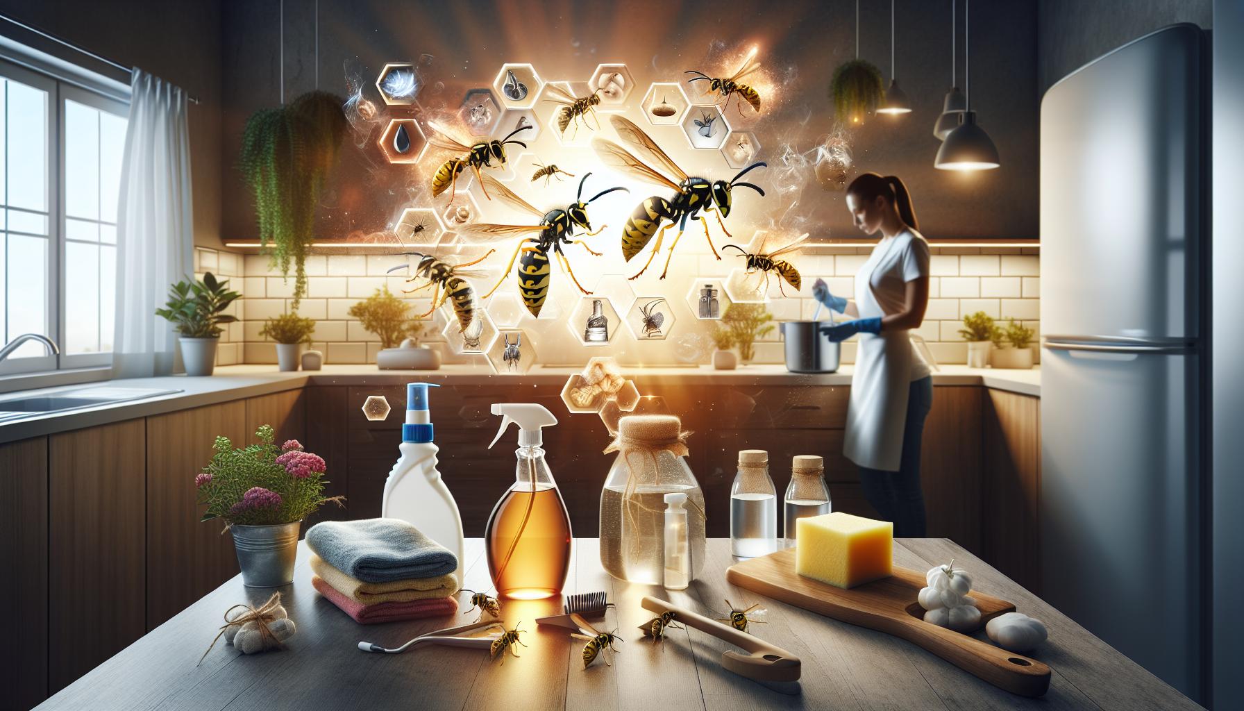 Métodos caseros para mantener a las avispas alejadas