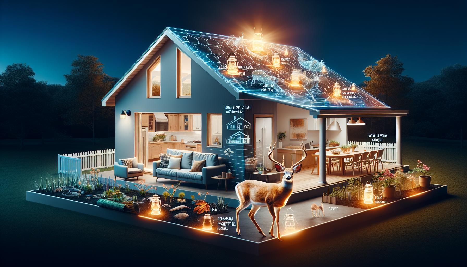 Métodos caseros para mantener a los ciervos alejados de tu hogar