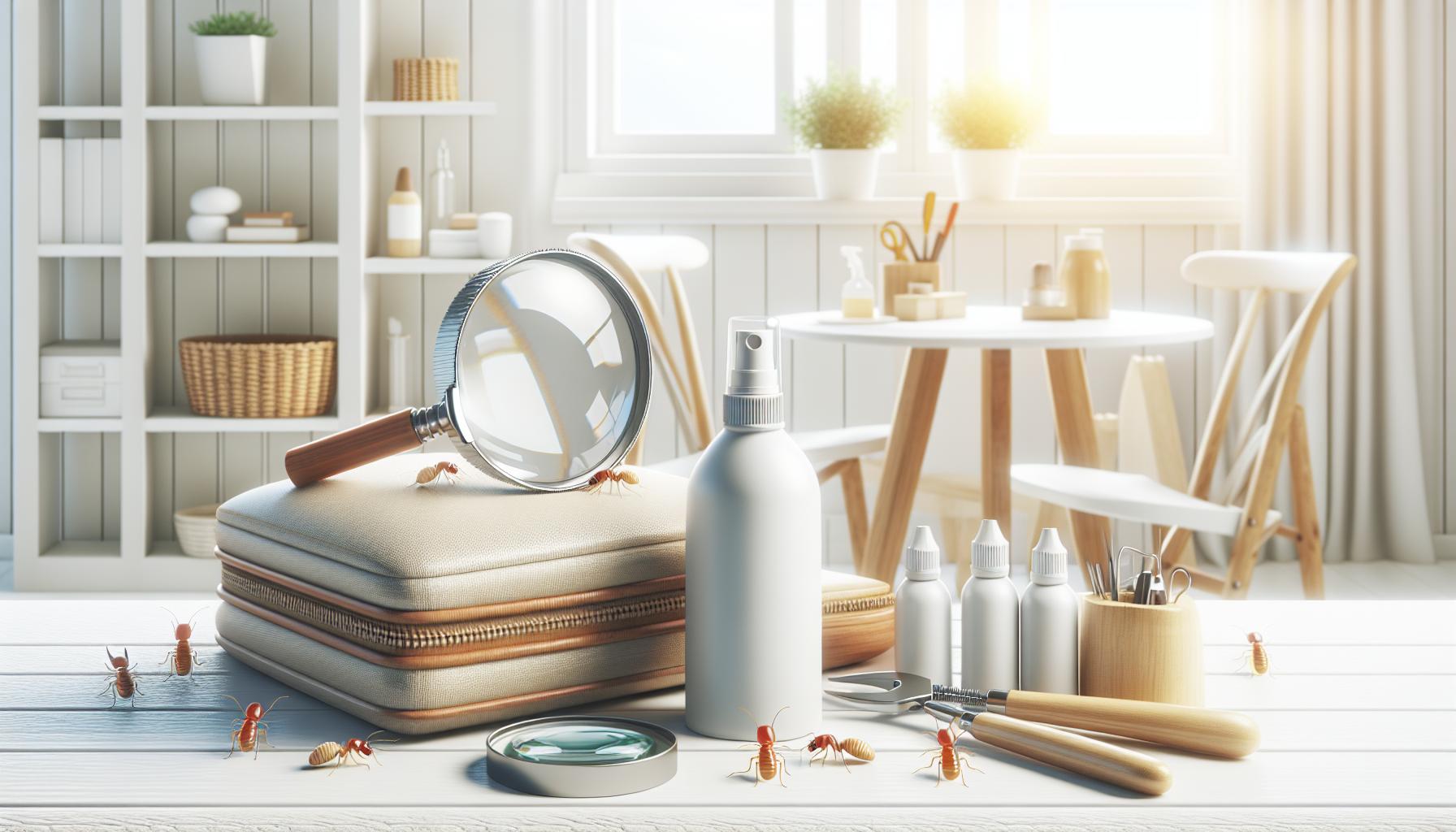 Métodos efectivos para detectar larvas de termitas antes que causen estragos