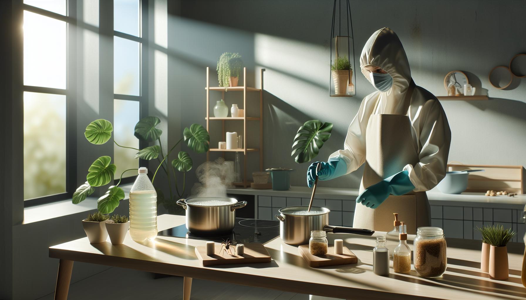 Métodos eficaces para aplicar agua hirviendo en el control de chinches