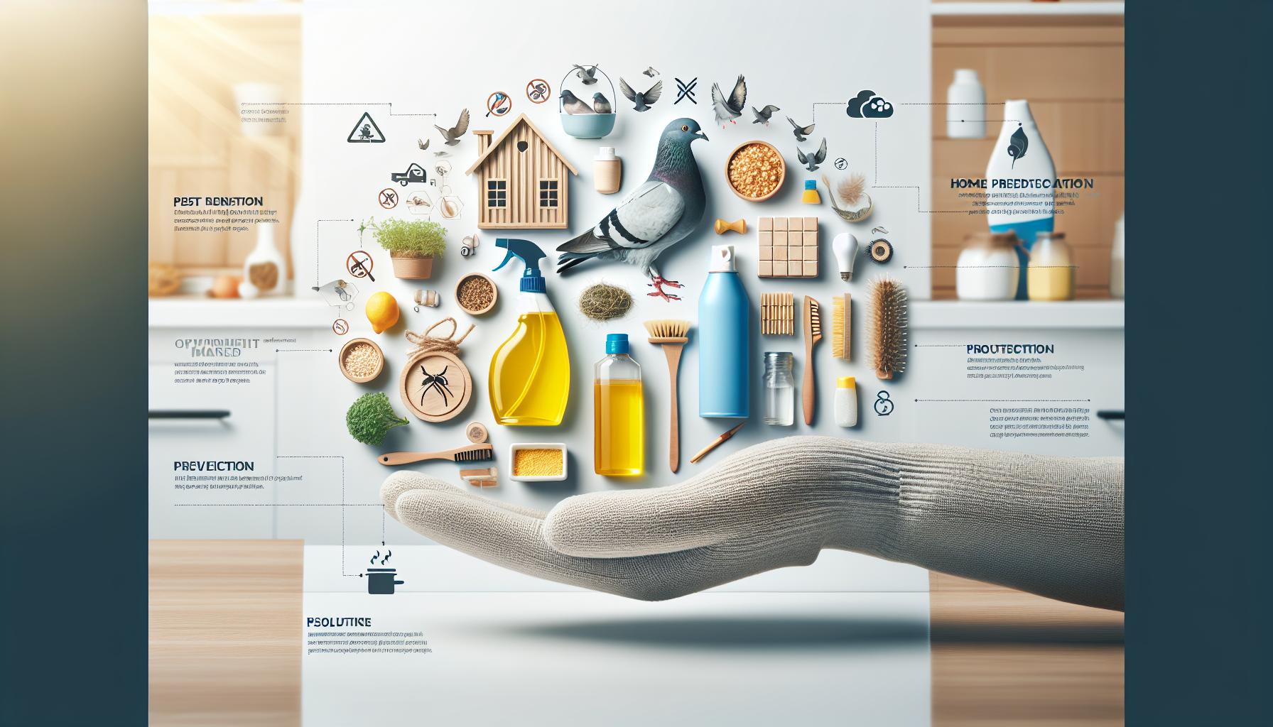 Métodos naturales y caseros para ahuyentar palomas