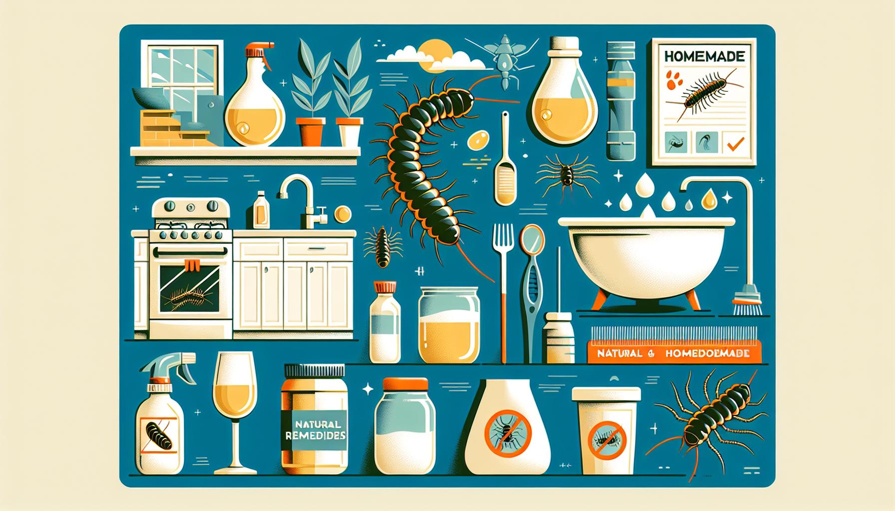 Métodos naturales y caseros para alejar a las escolopendras