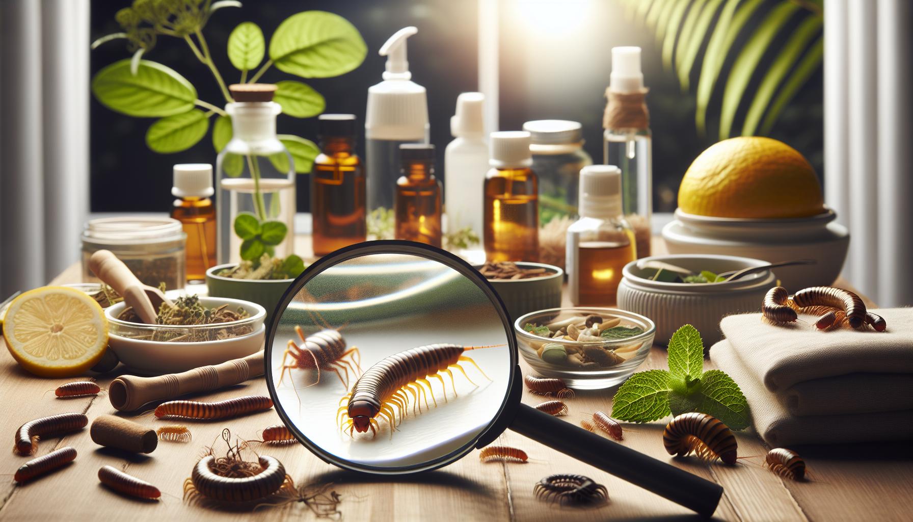 Métodos naturales y eficaces para eliminar ciempiés