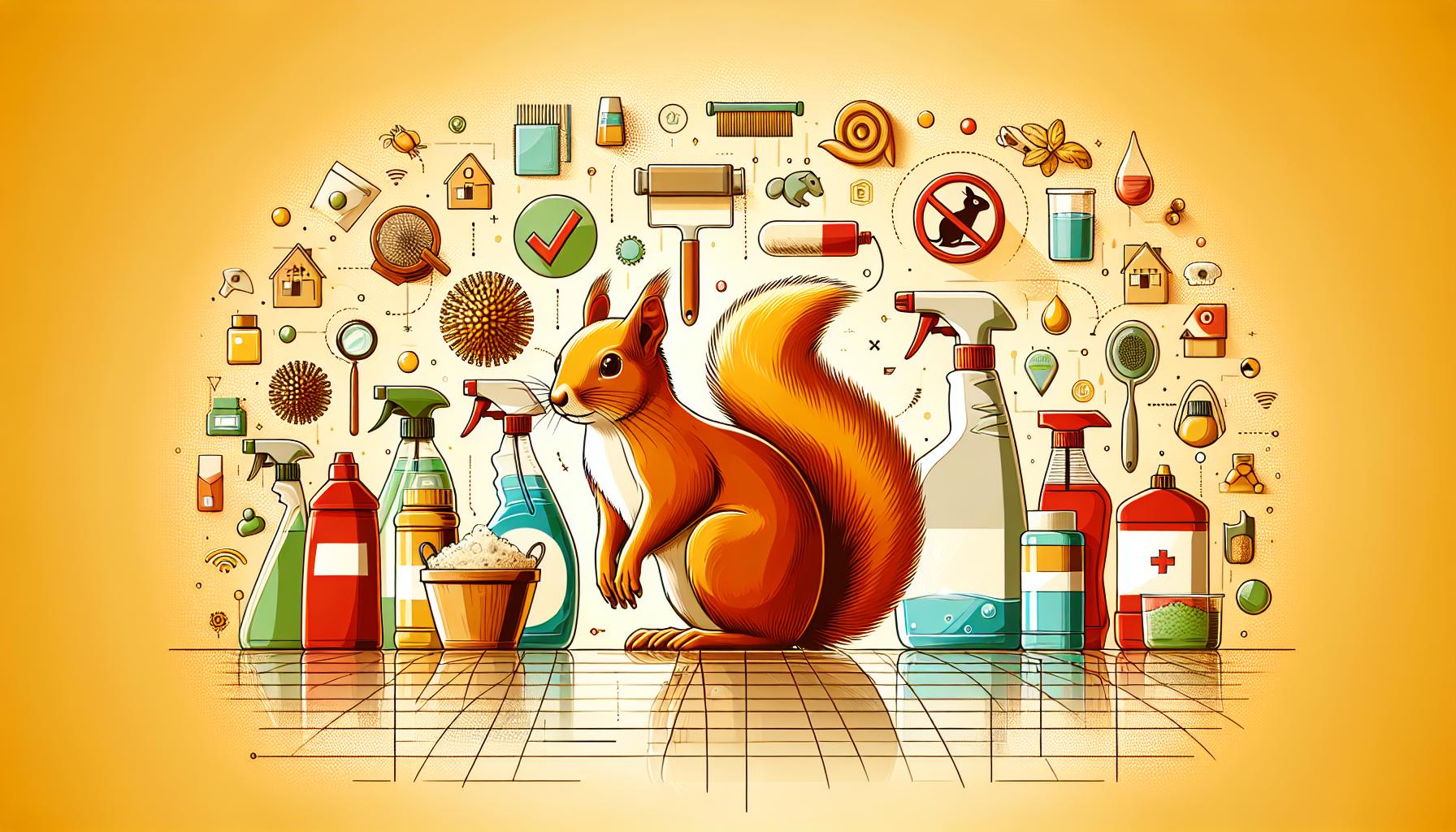 Métodos naturales para ahuyentar a las ardillas: soluciones sencillas y efectivas