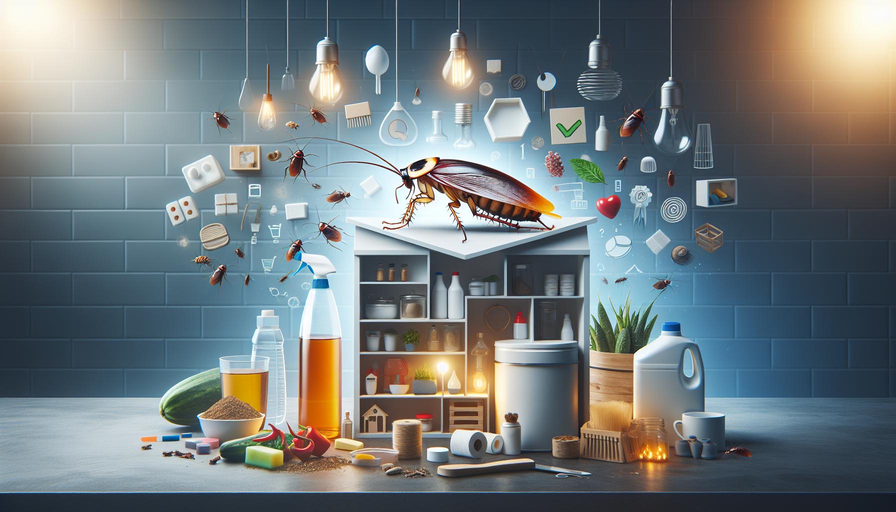 Métodos naturales para controlar la población de cucarachas