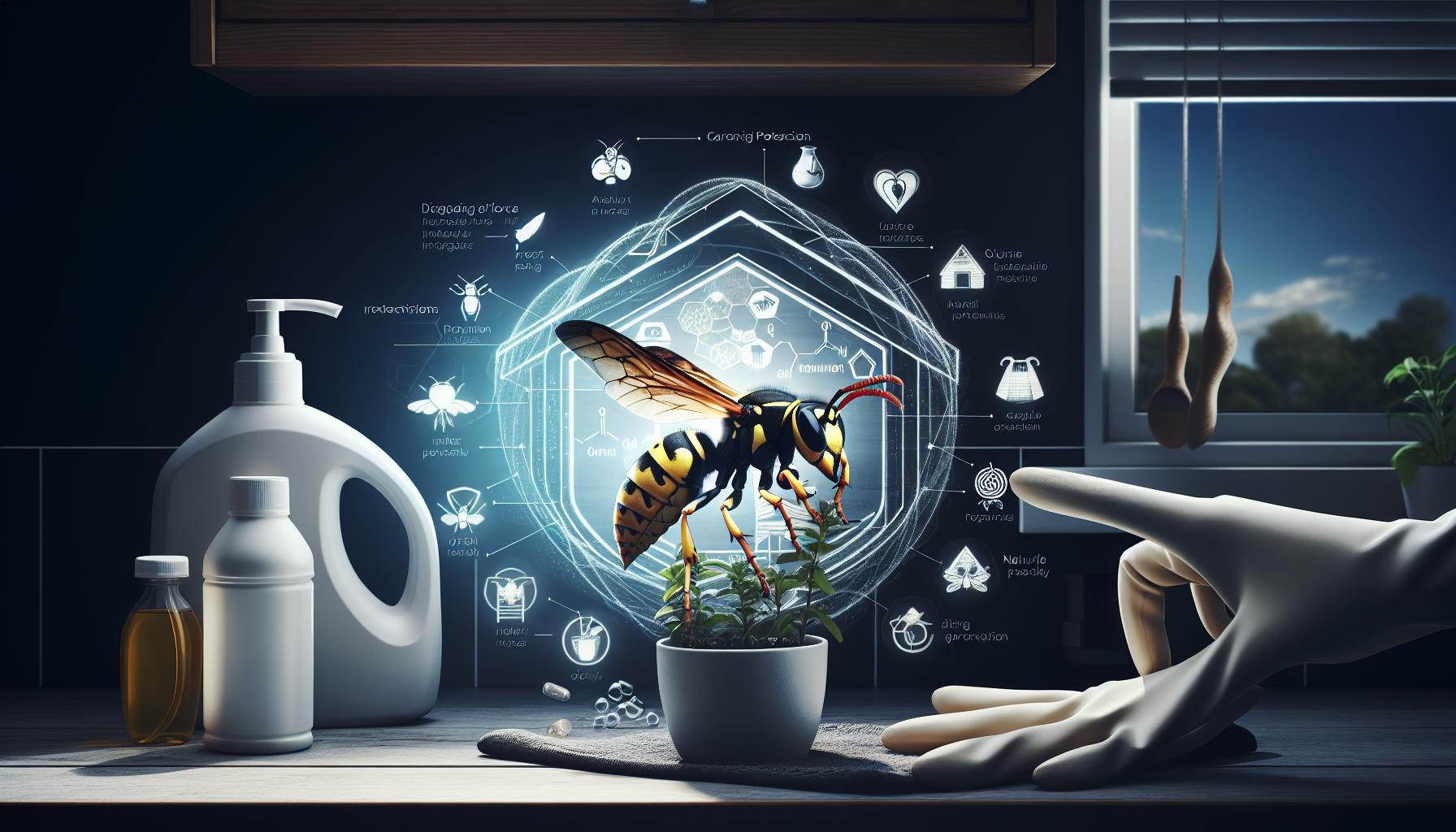 Métodos naturales para disuadir a la avispa carpintero en tu jardín