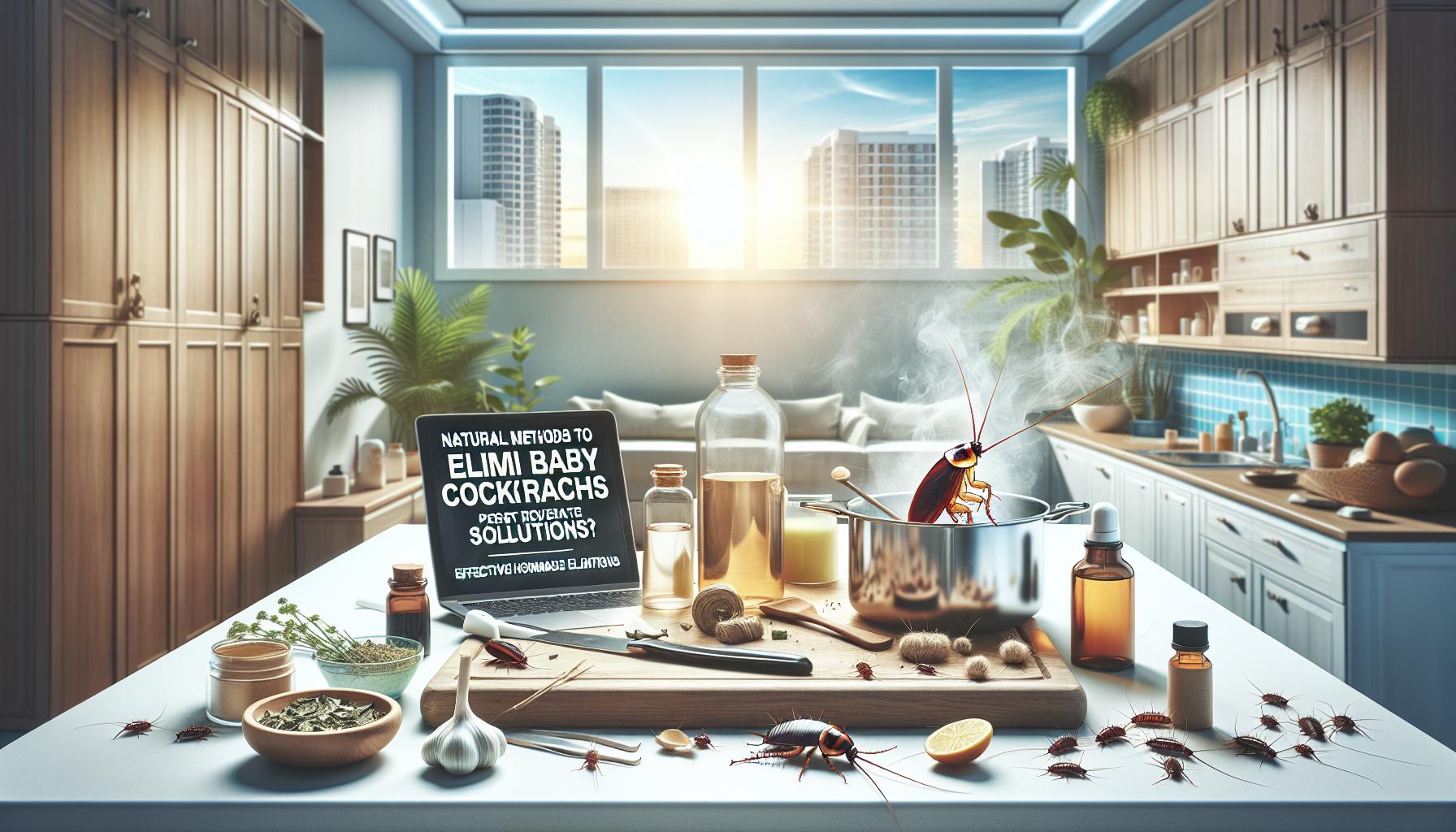 Métodos naturales para eliminar cucarachas bebés: Soluciones caseras efectivas