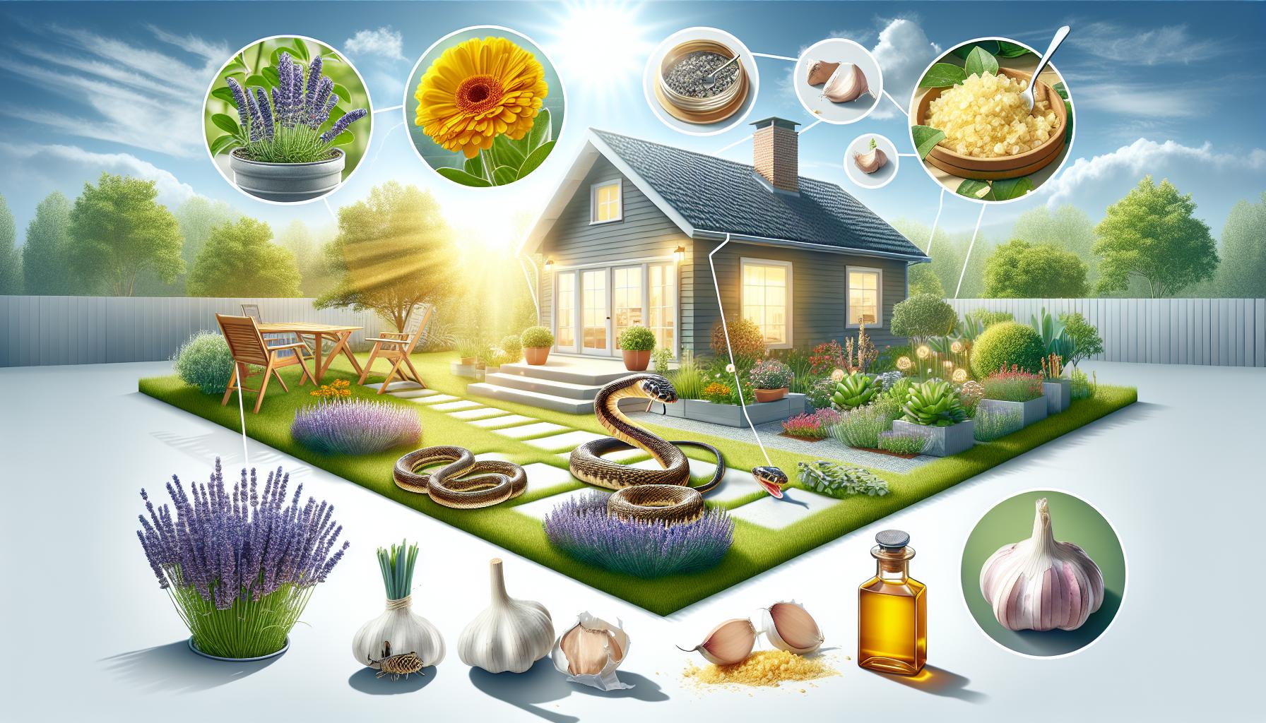 Métodos naturales para mantener alejadas a las serpientes