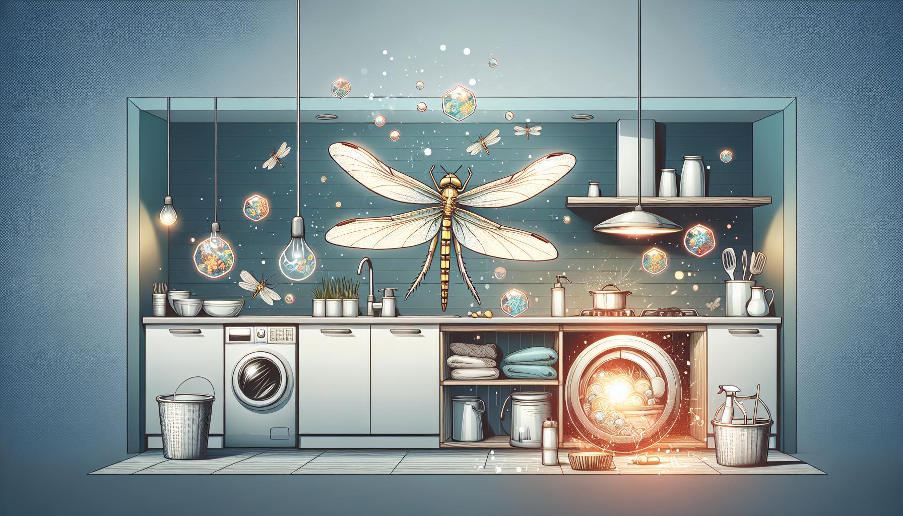 Métodos naturales para mantener las libélulas alejadas de tu hogar