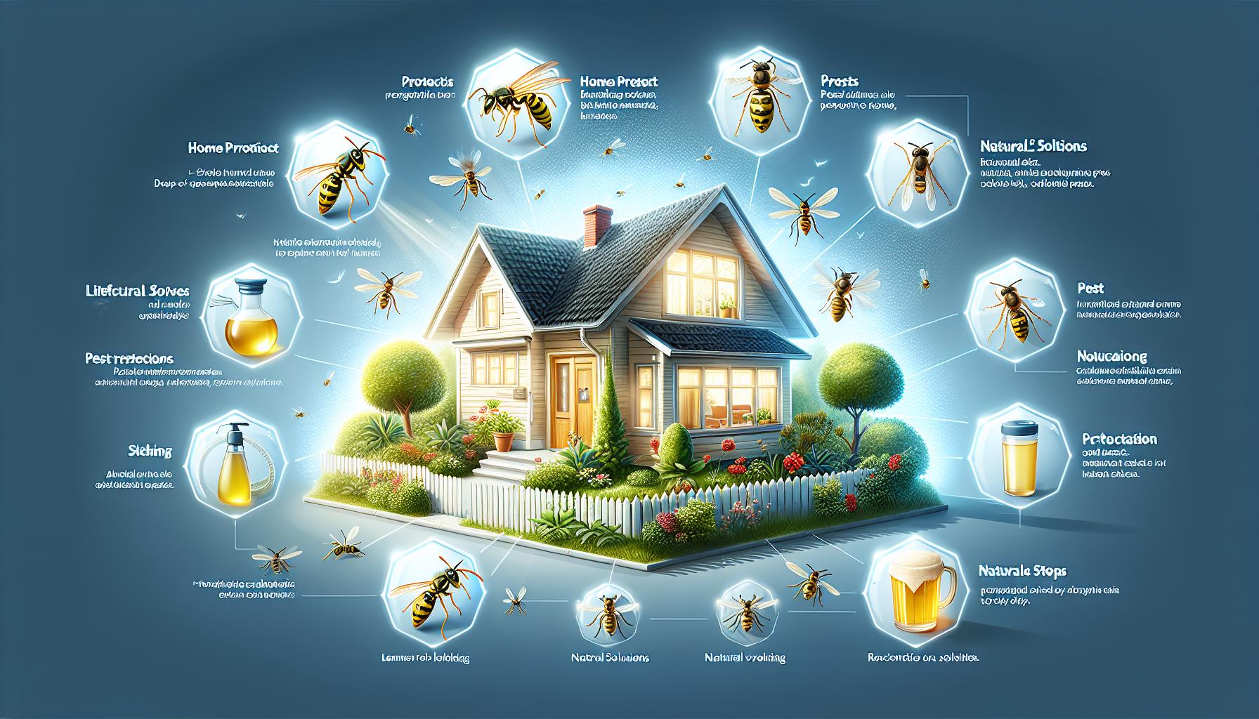 Métodos naturales para mantener a las avispas fuera de tu hogar