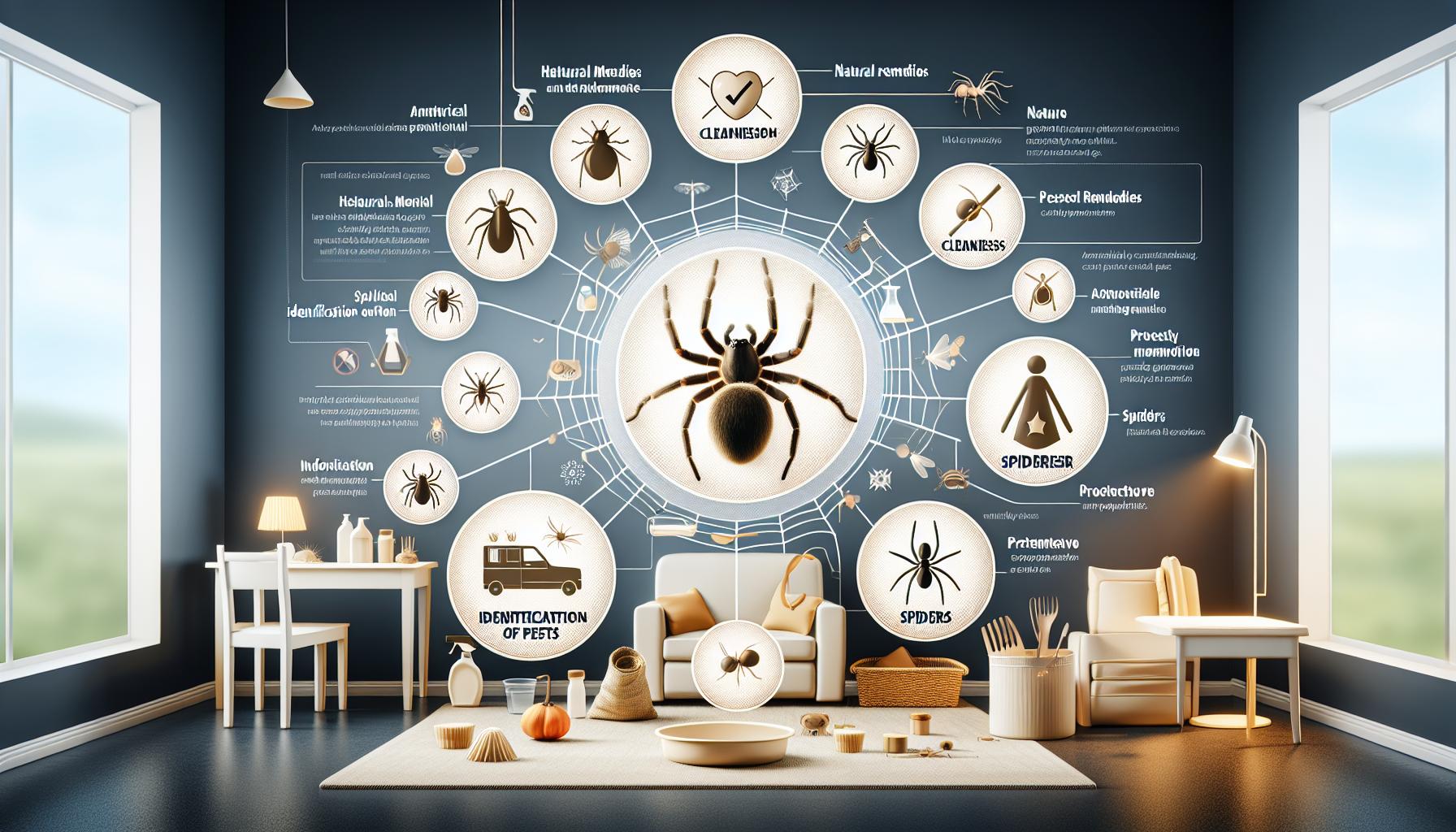 Métodos naturales para repeler arañas y prevenir la aparición de huevas