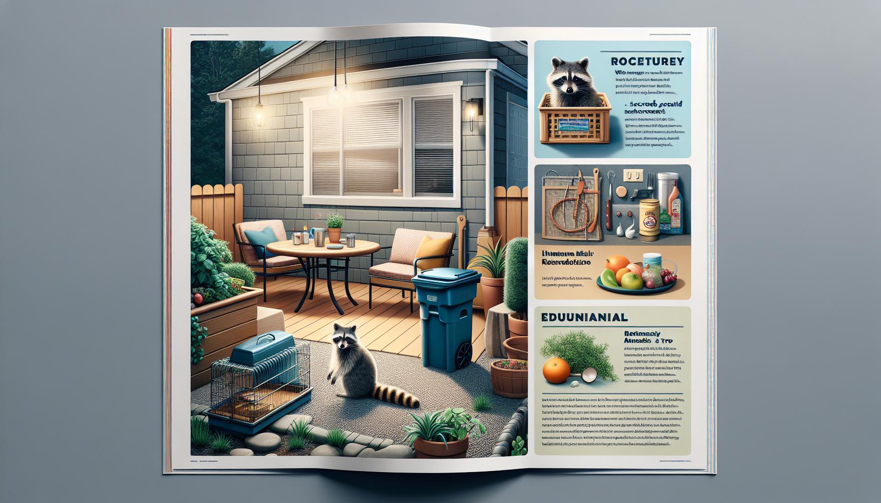 Métodos seguros y efectivos para tratar una infestación de mapaches