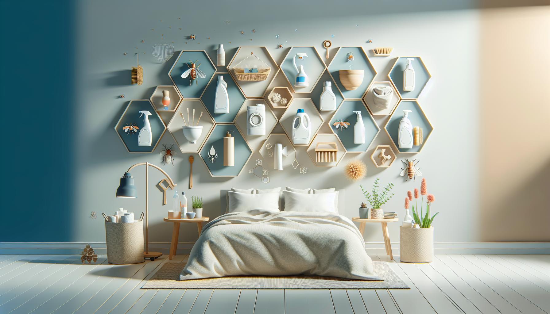 El papel de los detergentes y limpiadores: Manteniendo tu cama libre de plagas