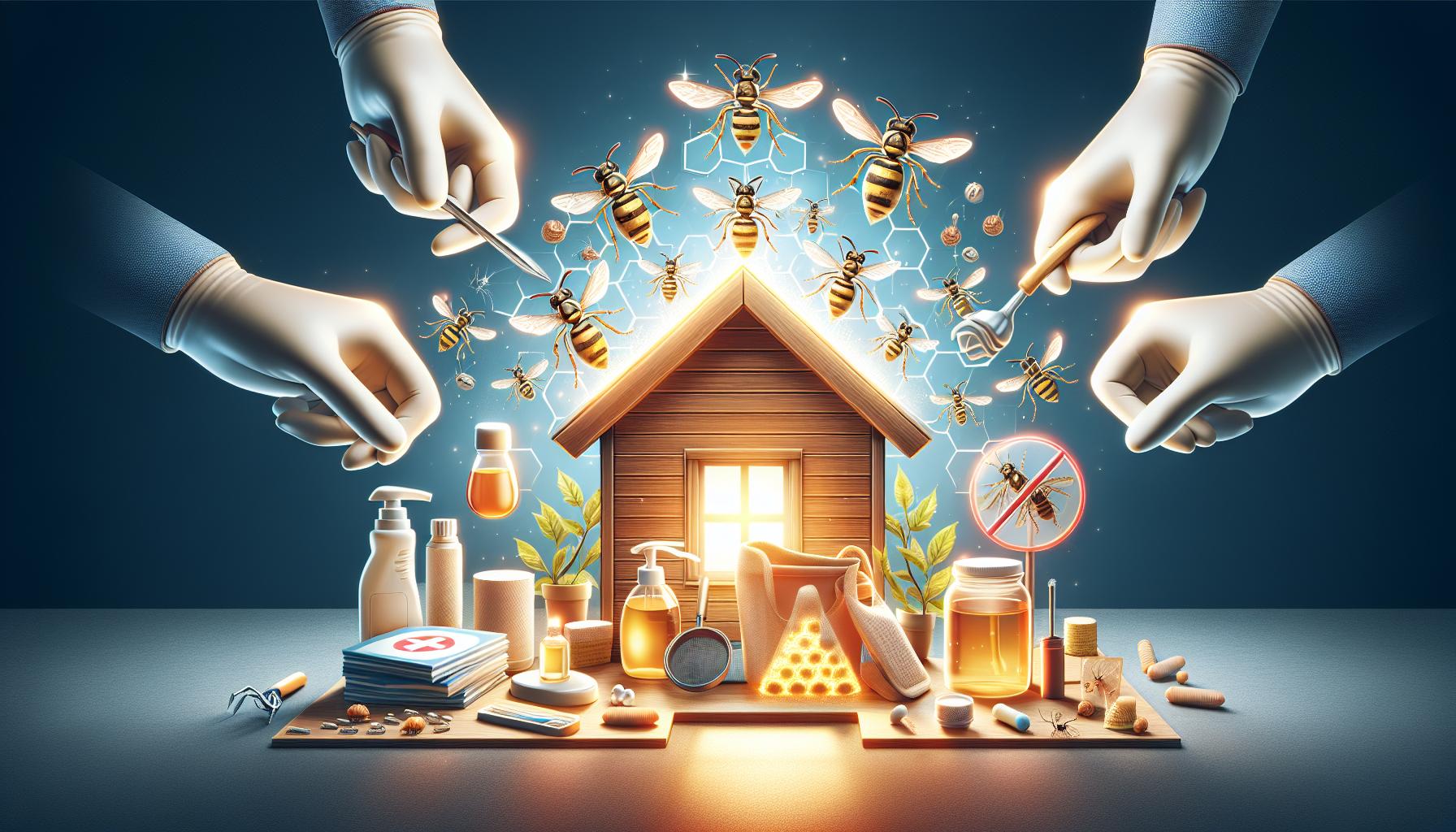 Precauciones esenciales para evitar picaduras de avispas