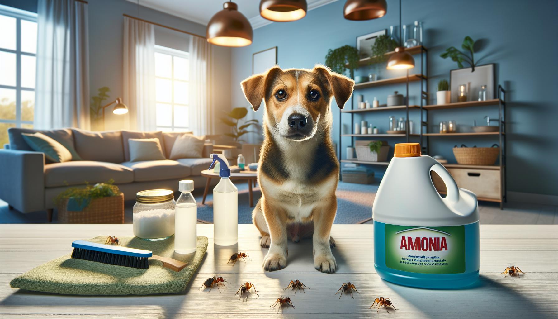 Precauciones de seguridad al usar amoniaco contra pulgas