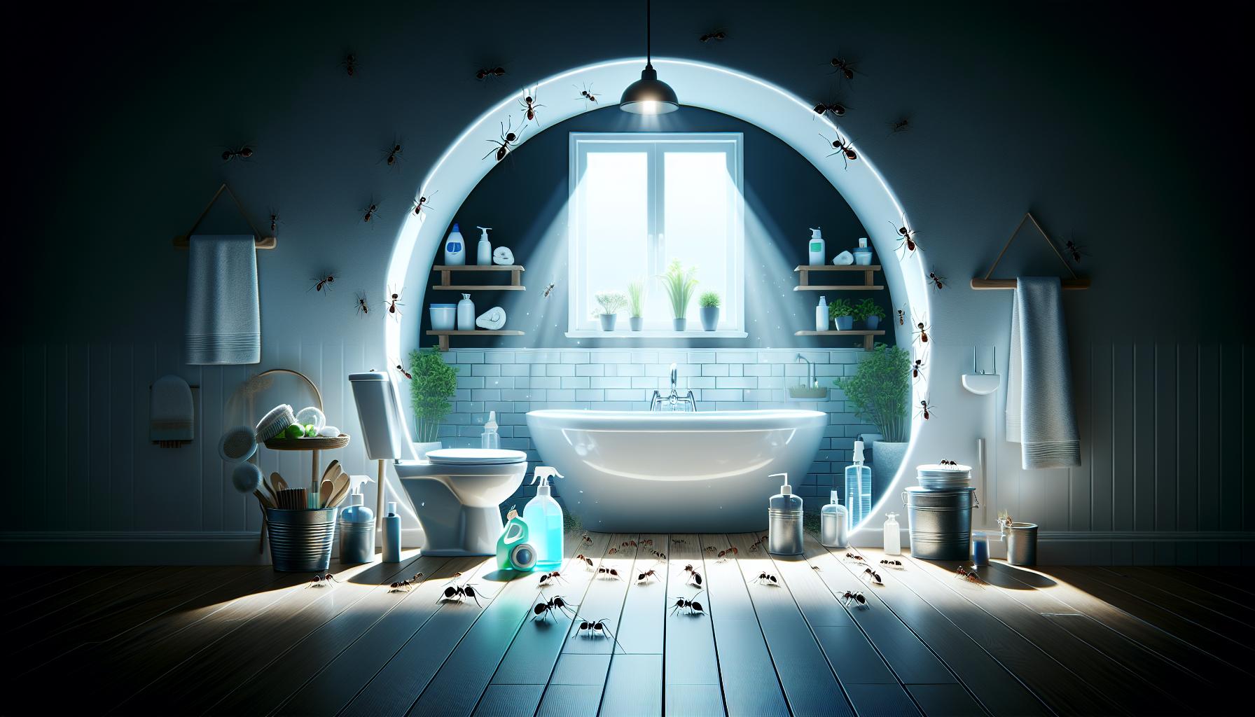 Prevención: Cómo evitar que las hormigas regresen al baño