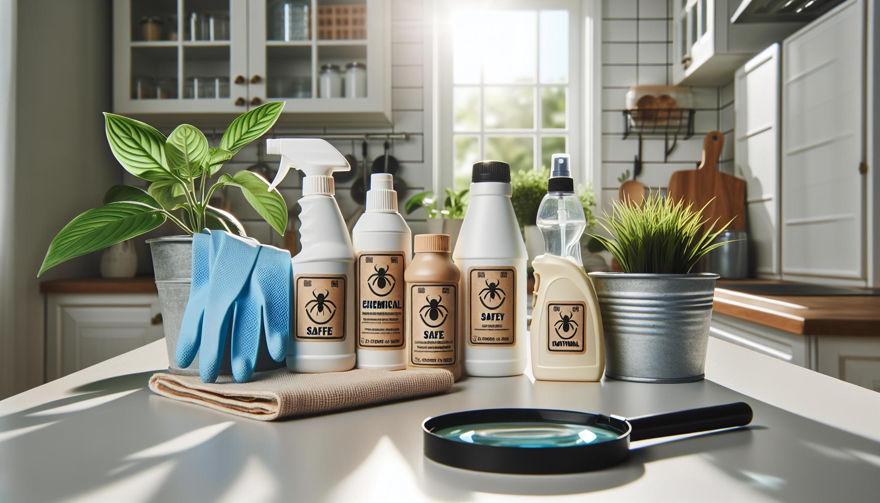 Productos químicos: Cuándo y cómo usarlos de manera segura