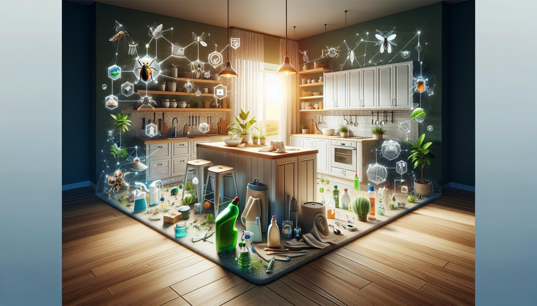 Productos químicos para el control de bichos cocina: seguridad y eficacia