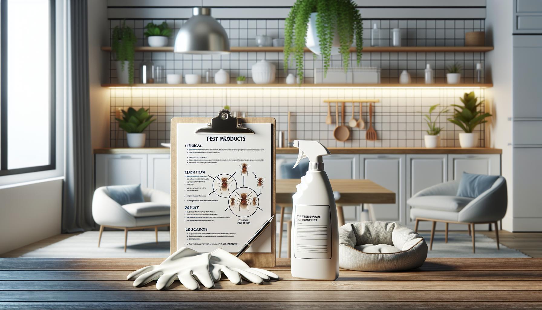 Productos Químicos y Seguridad al Manejar Infestaciones de Pulgas