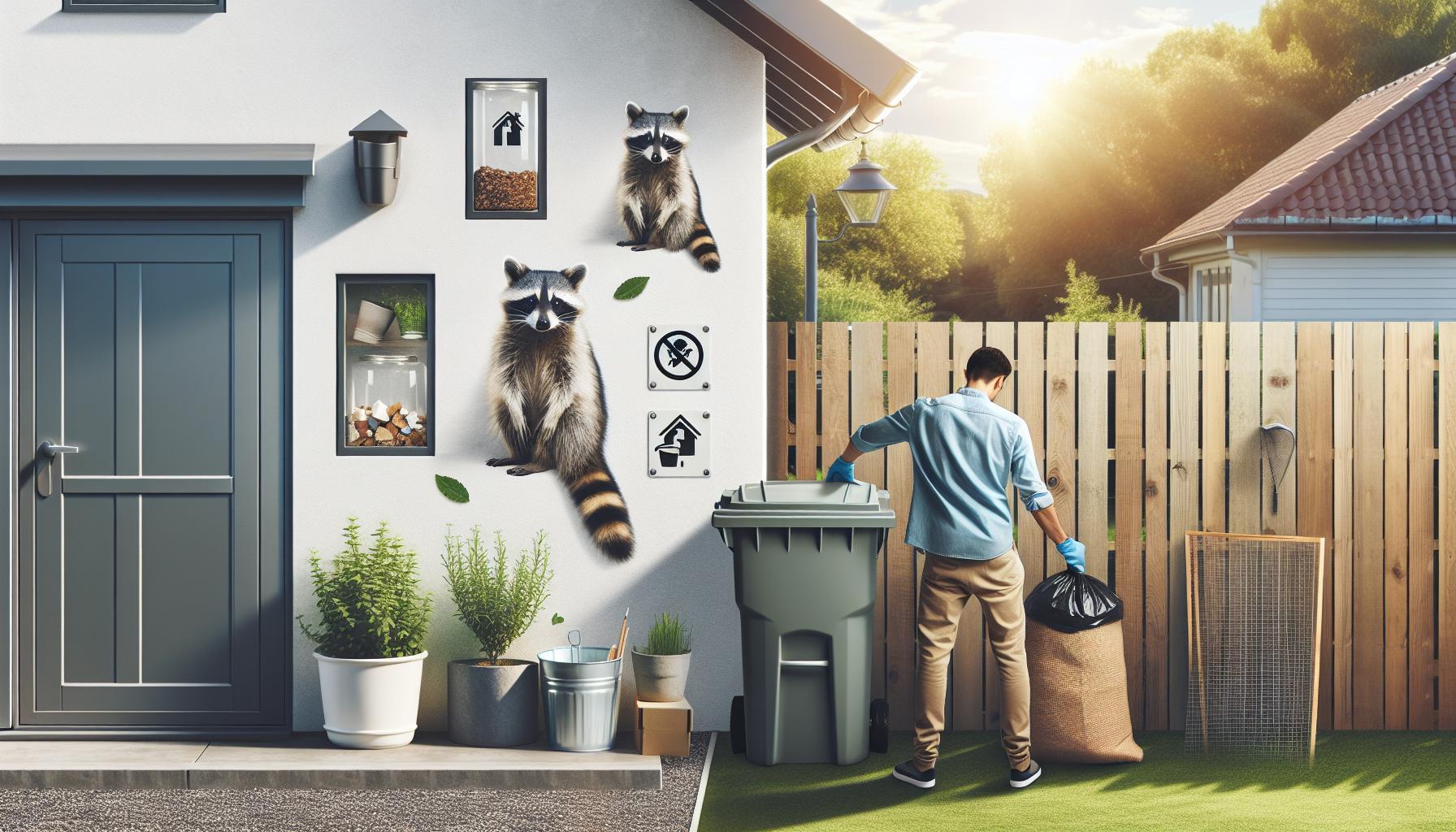 Protección del hogar: Estrategias para evitar la entrada de mapaches