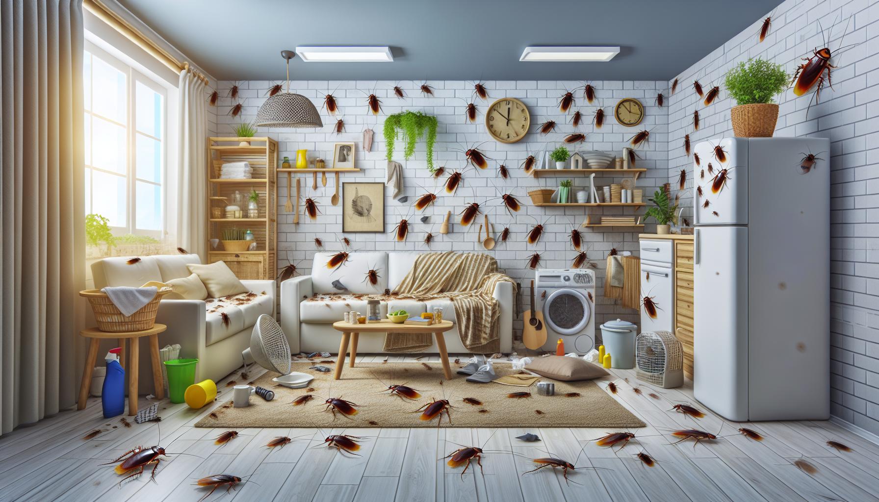 La relación entre el ruido de cucarachas y la infestación en casa