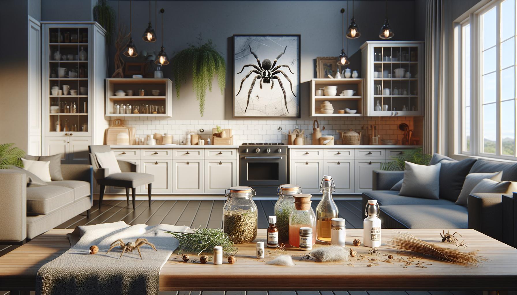 Remedios caseros para repeler arañas: ingredientes y precauciones