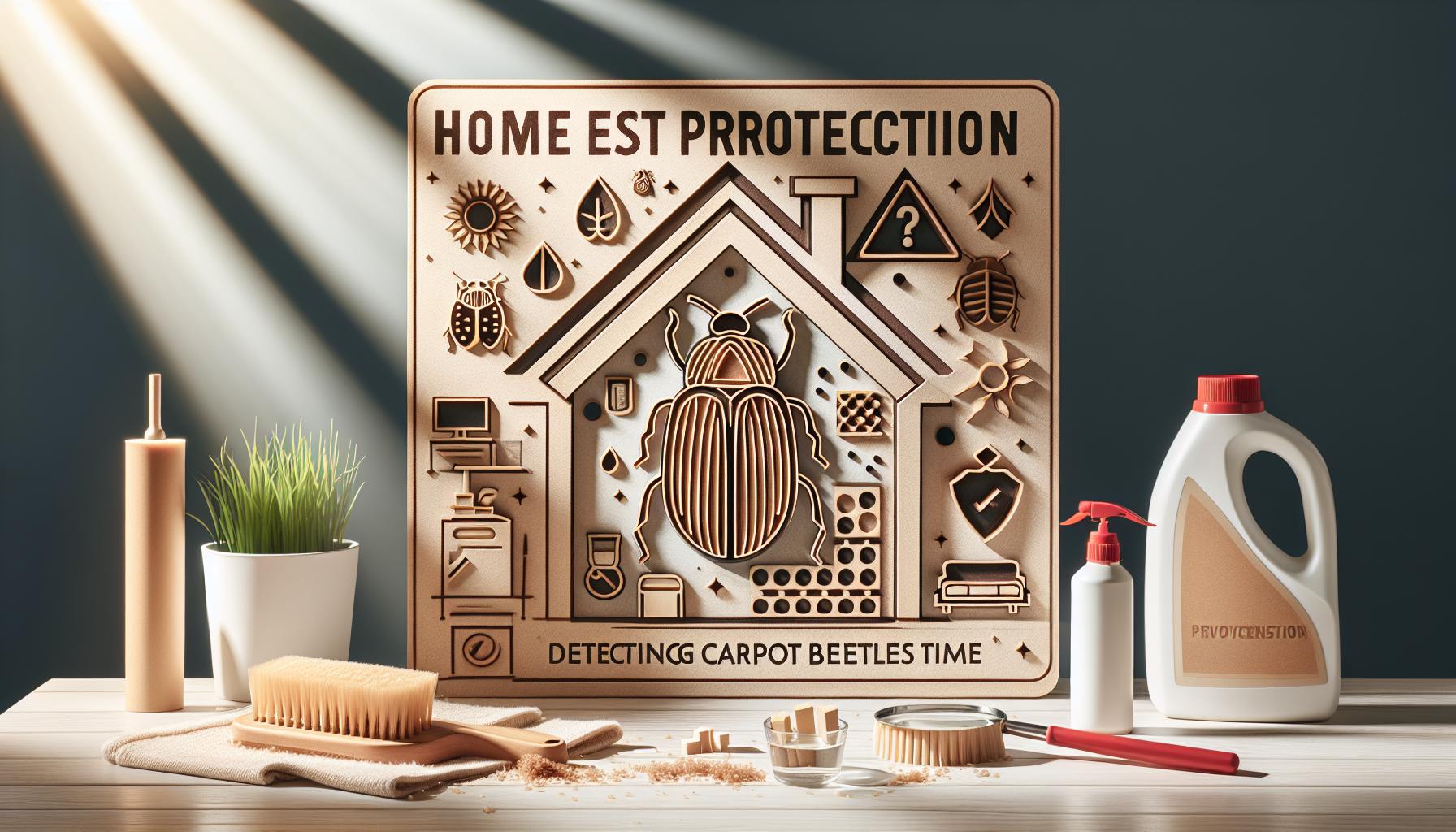 Señales de infestación: Cómo detectar escarabajos de alfombra a tiempo