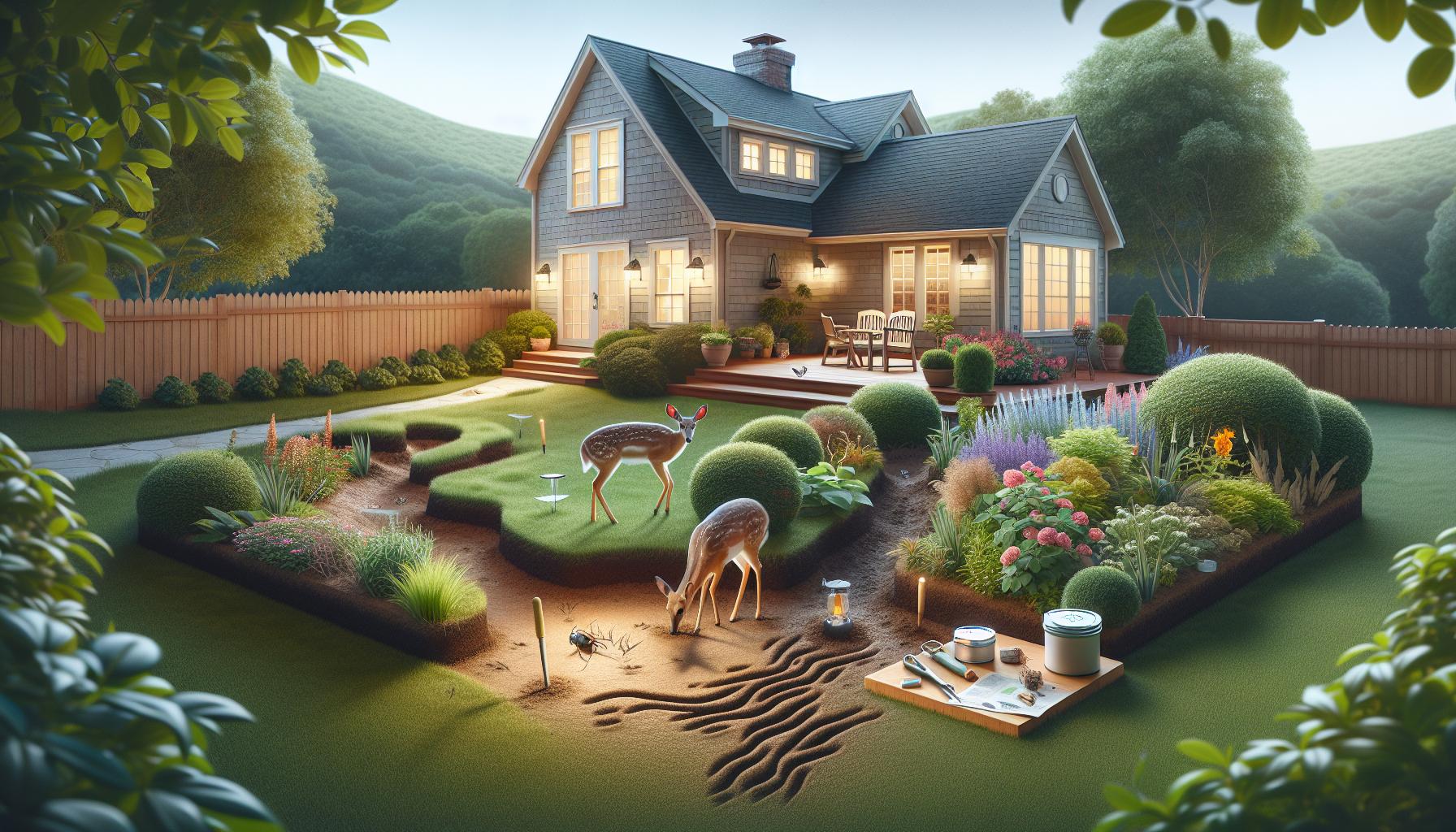 Señales de invasión: Cómo identificar la visita de ciervos