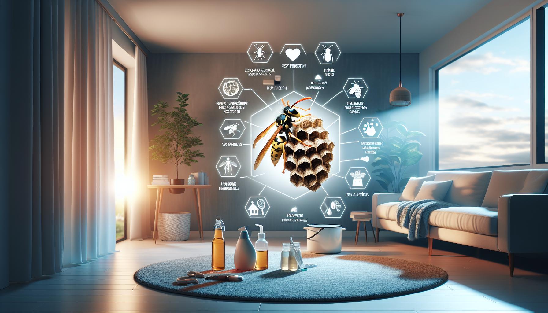 Señales de un nido de avispas cerca de tu hogar