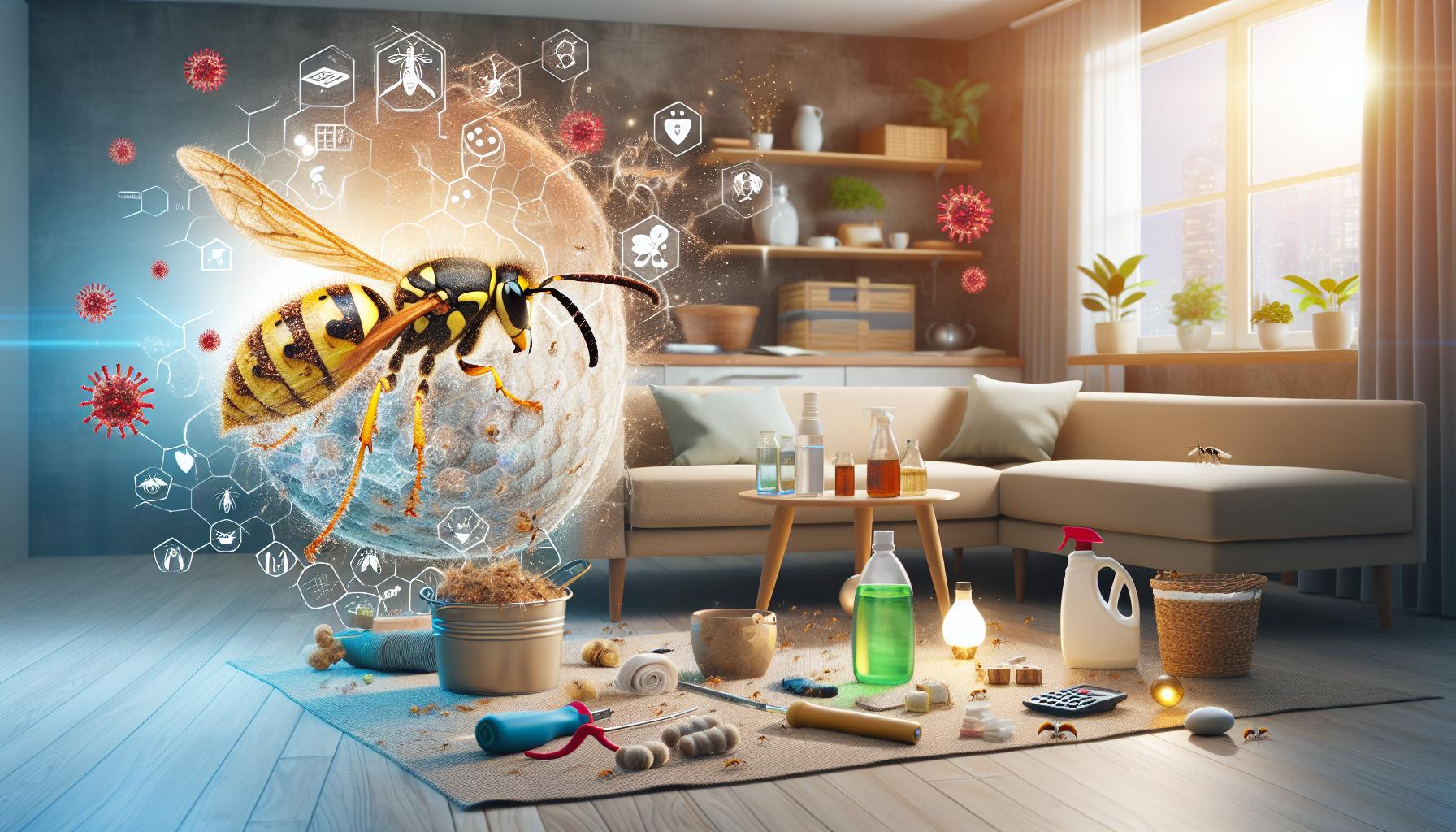 Señales de una infestación de avispas de tierra en tu hogar