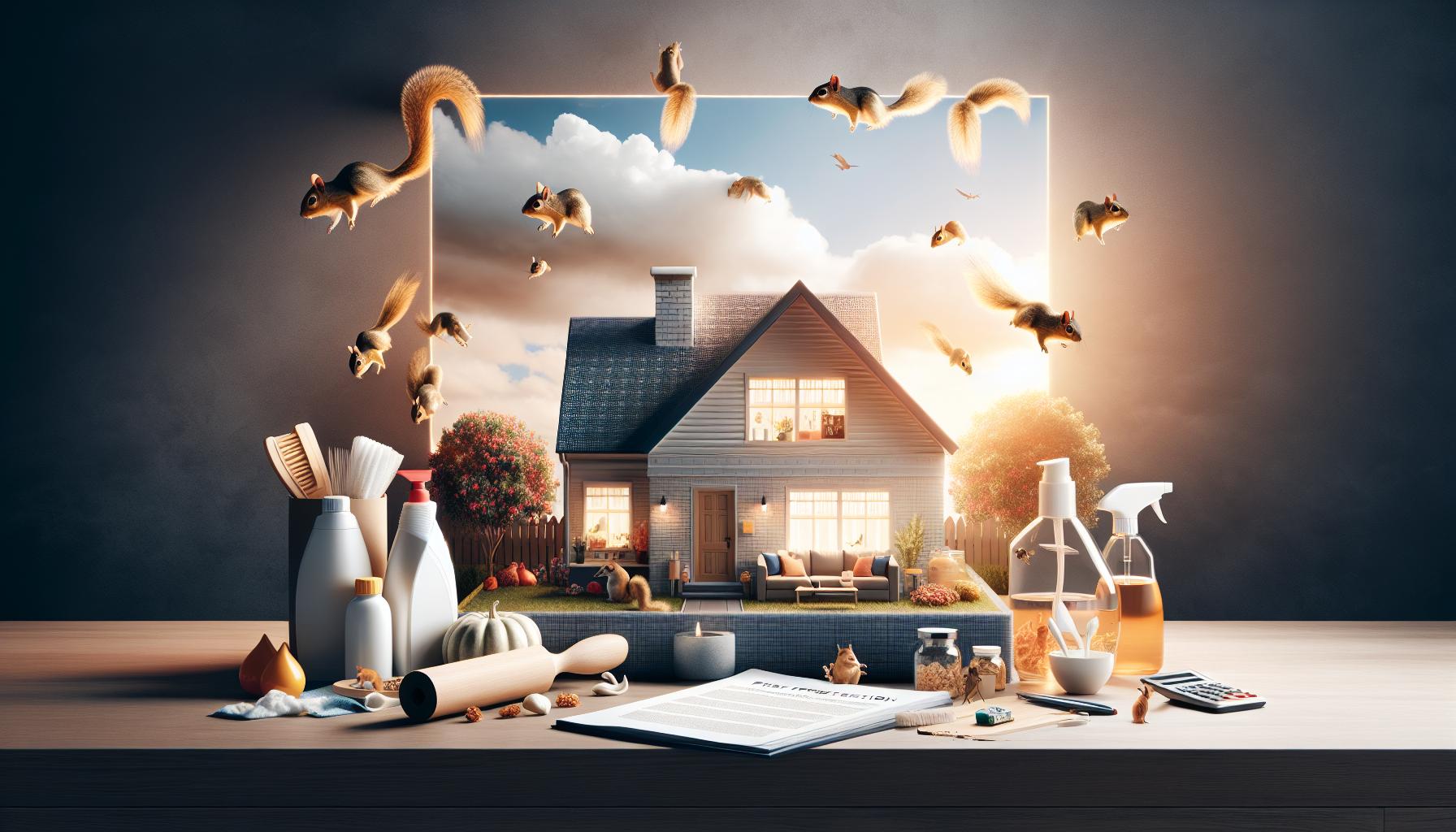 Señales de una invasión de ardillas en tu vivienda