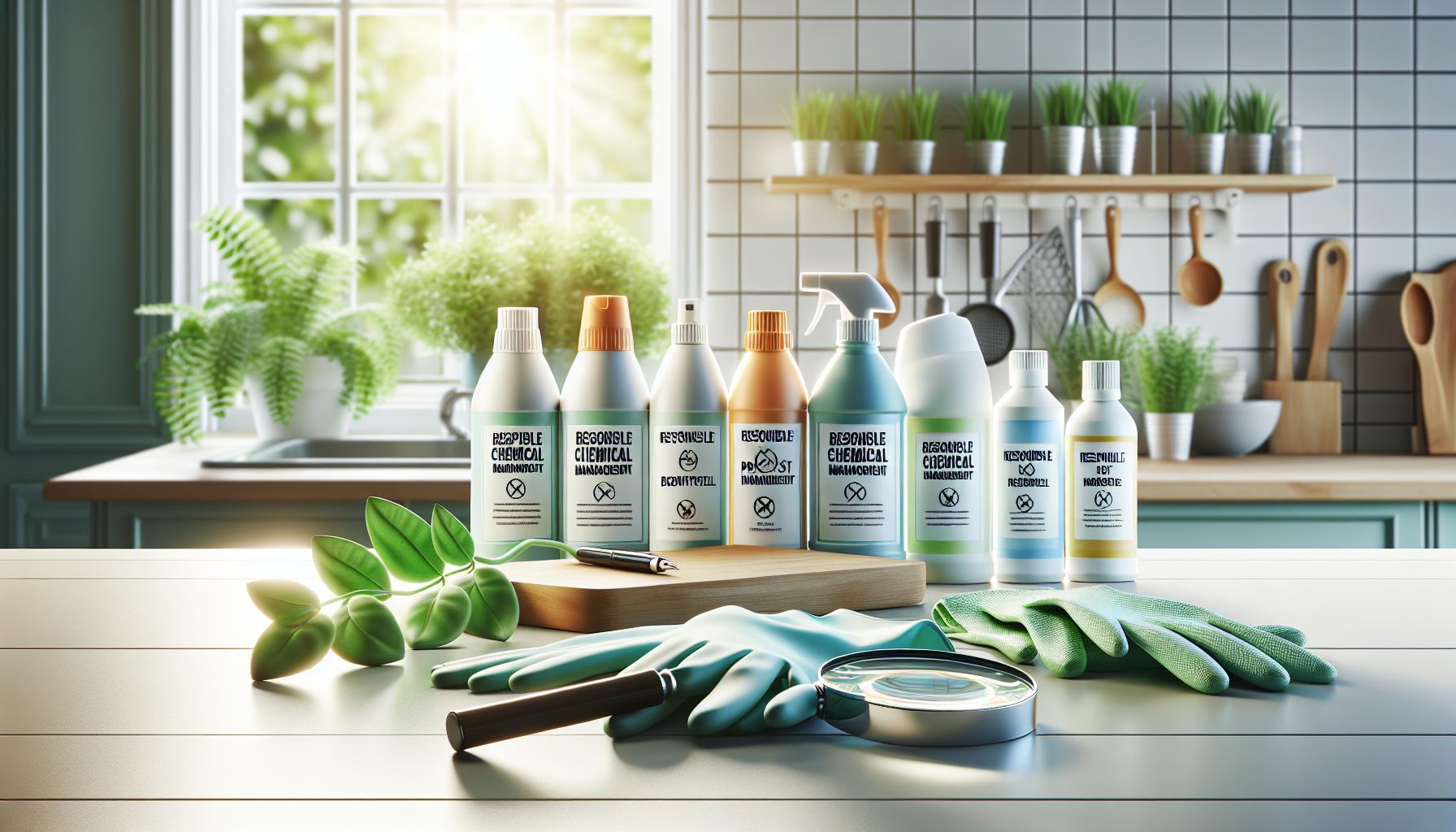 Seguridad Primero: Manejo Responsable de Productos Químicos