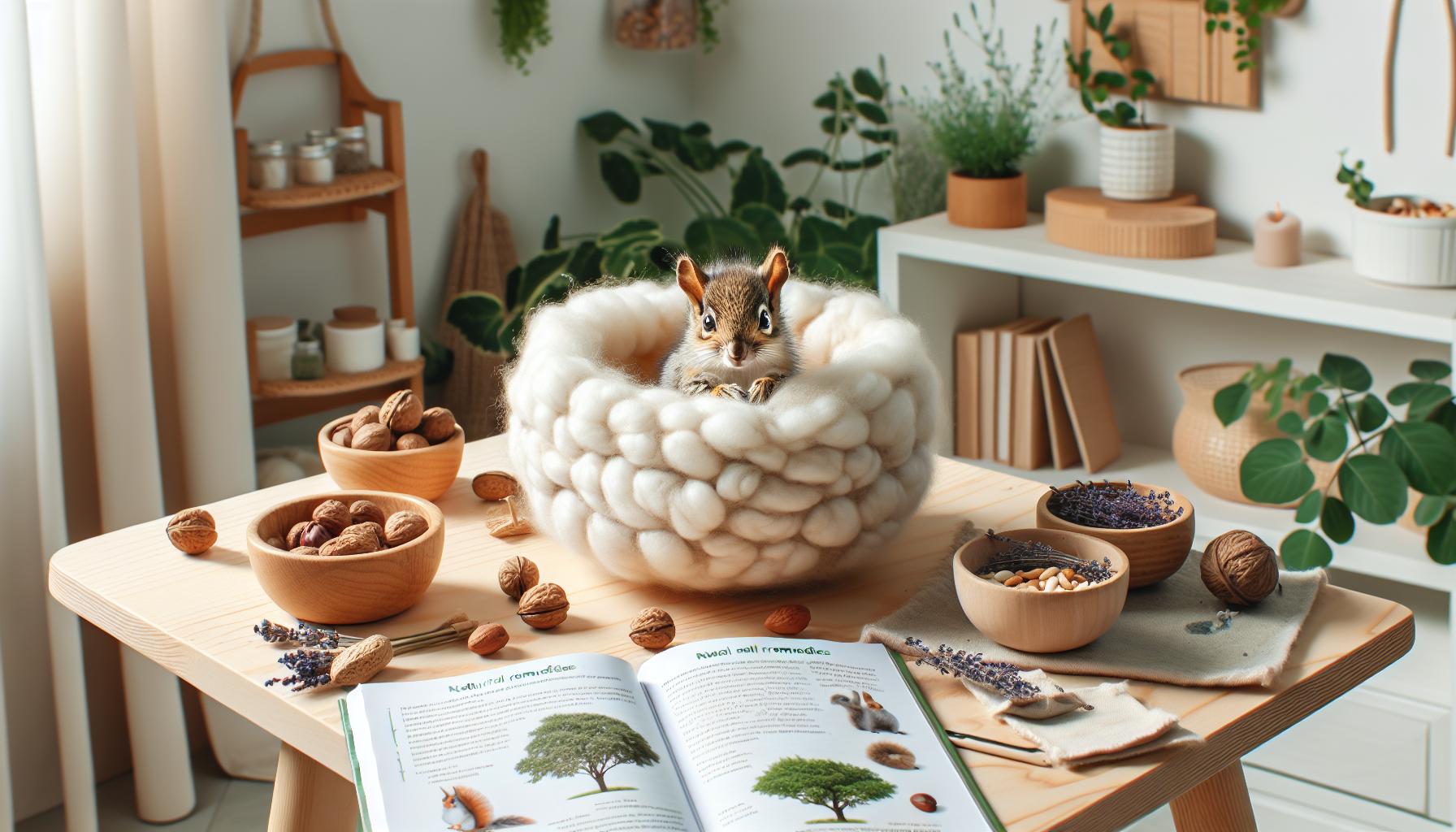 Soluciones caseras para ayudar a una ardilla bebé