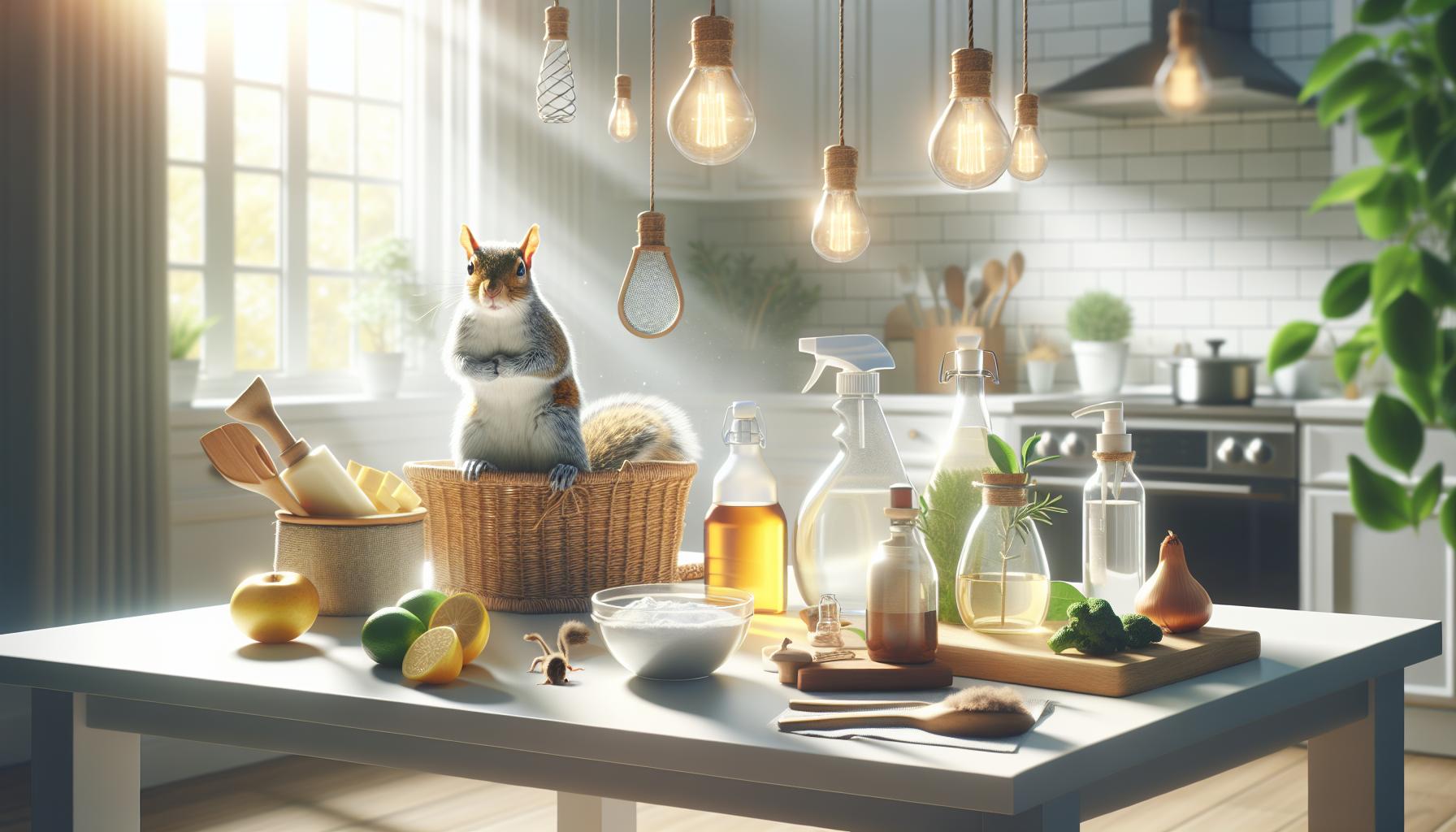 Soluciones naturales para repeler ardillas: ingredientes que puedes usar