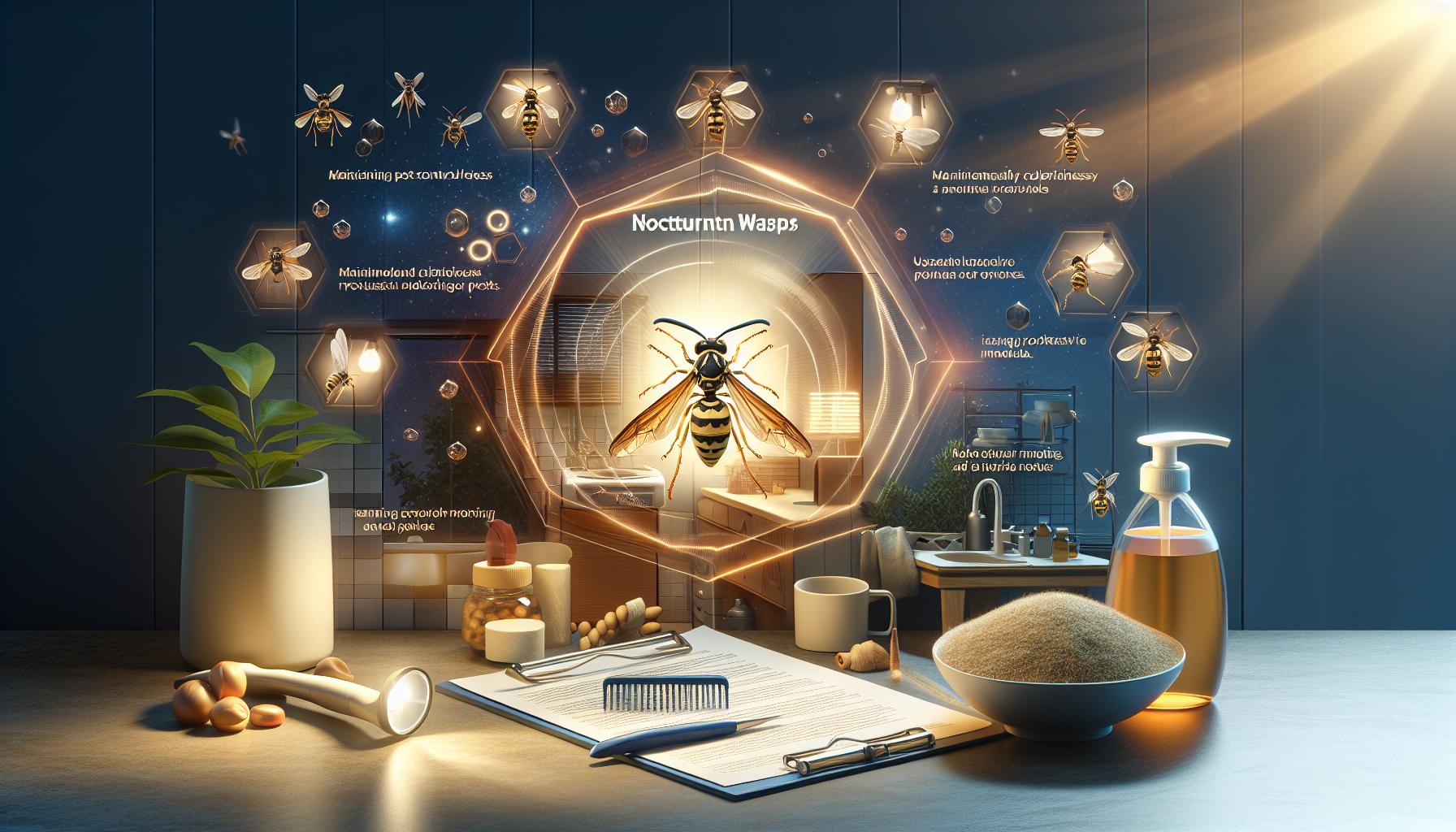 ¿Qué son las avispas nocturnas y por qué aparecen en casa?