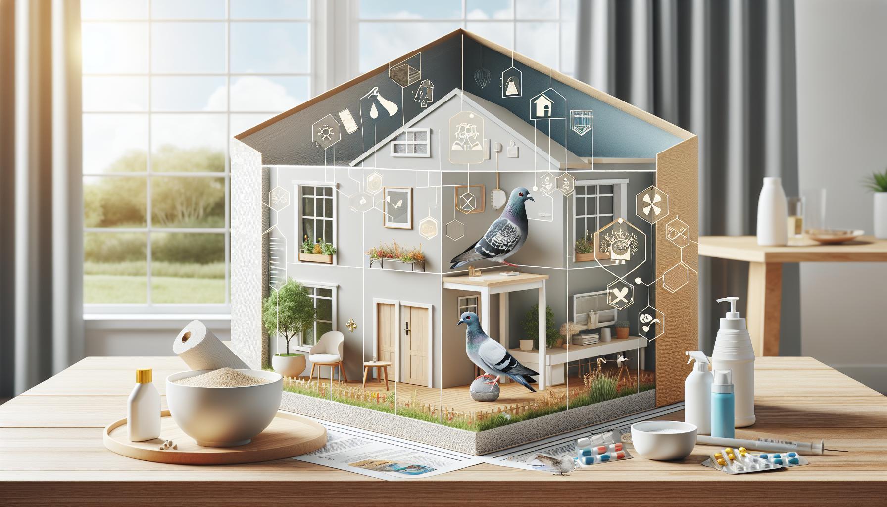 Técnicas Caseras para Ahuyentar Palomas: Soluciones Efectivas y Seguras