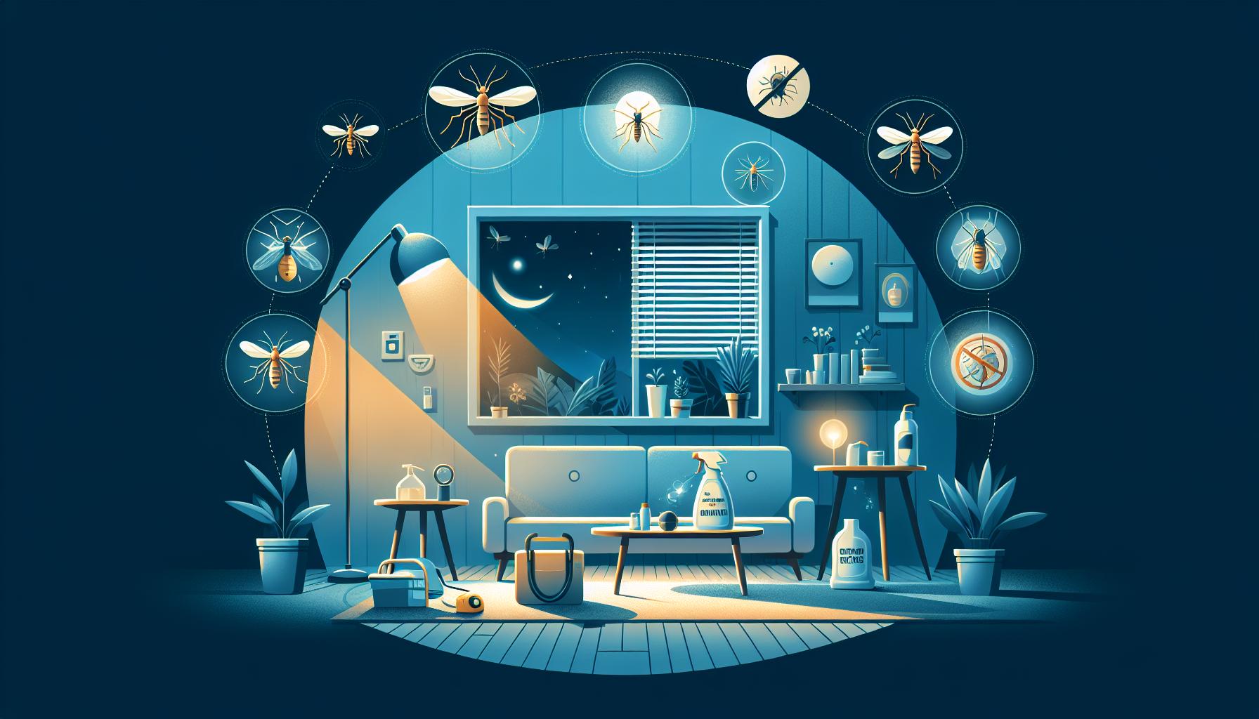 Técnicas Efectivas para Cazar Mosquitos Durante la Noche