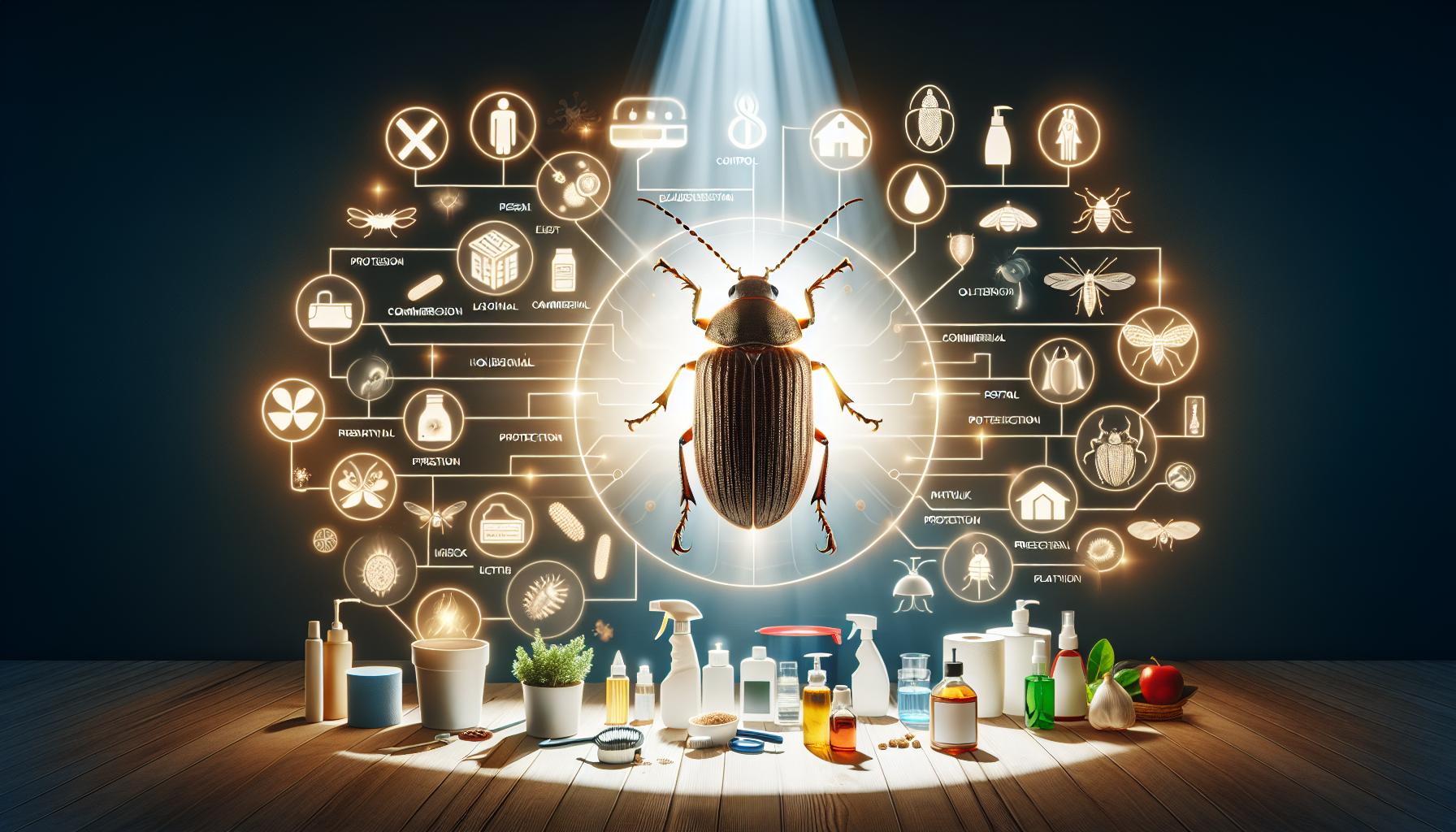 Trampas efectivas: Opciones caseras y comerciales para combatir escarabajos