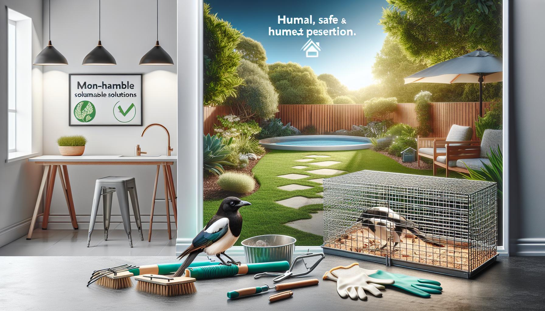 Trampas seguras para urracas: opciones efectivas y responsables