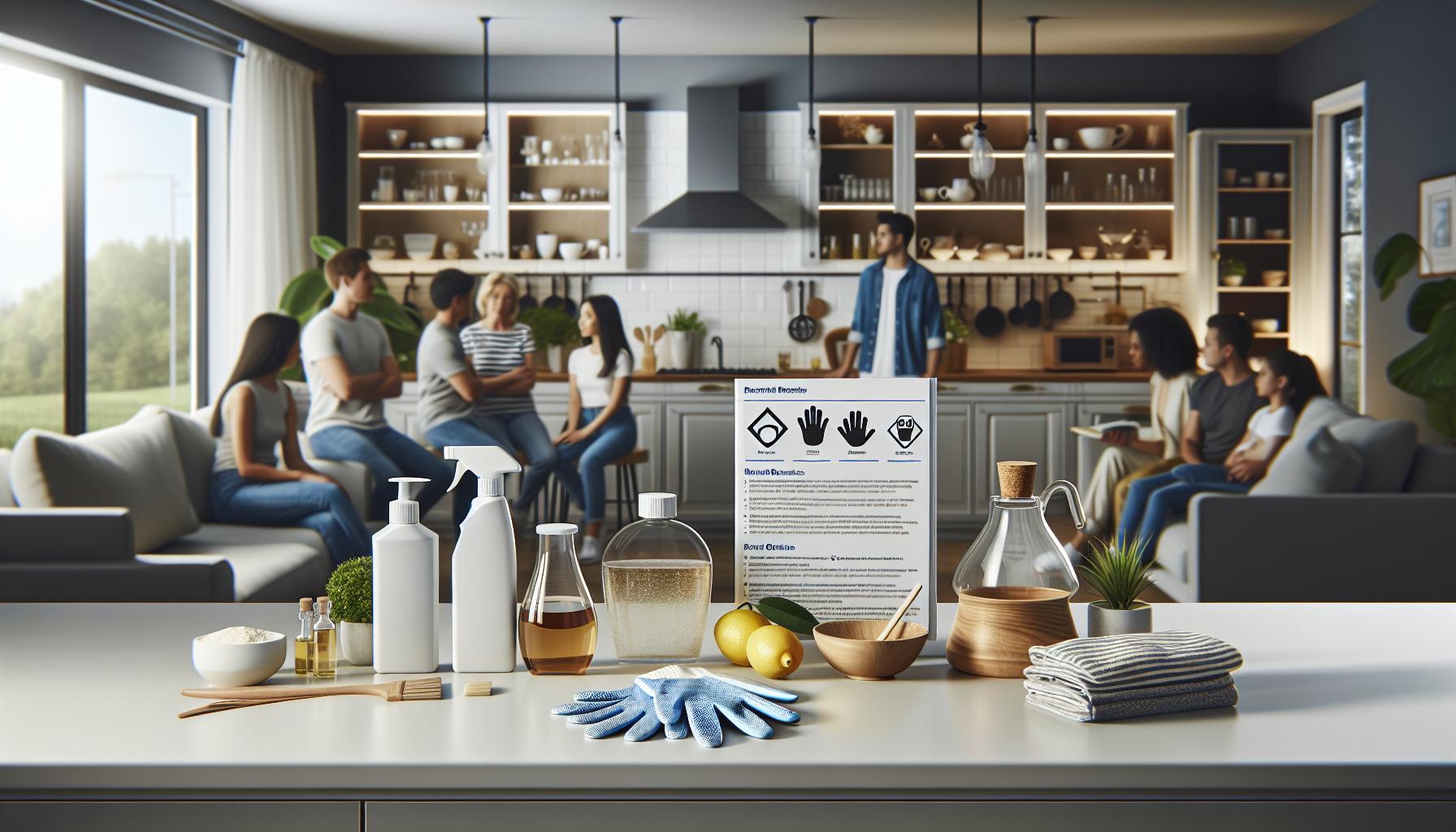 Uso seguro de químicos: Opciones efectivas y precauciones necesarias