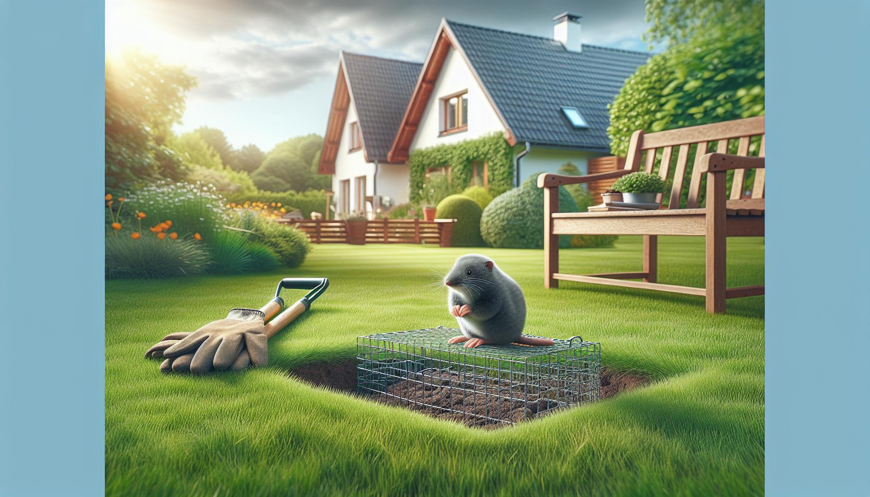 Uso de Trampas Humanas: Cómo Capturar Topos Sin Hacerles Daño