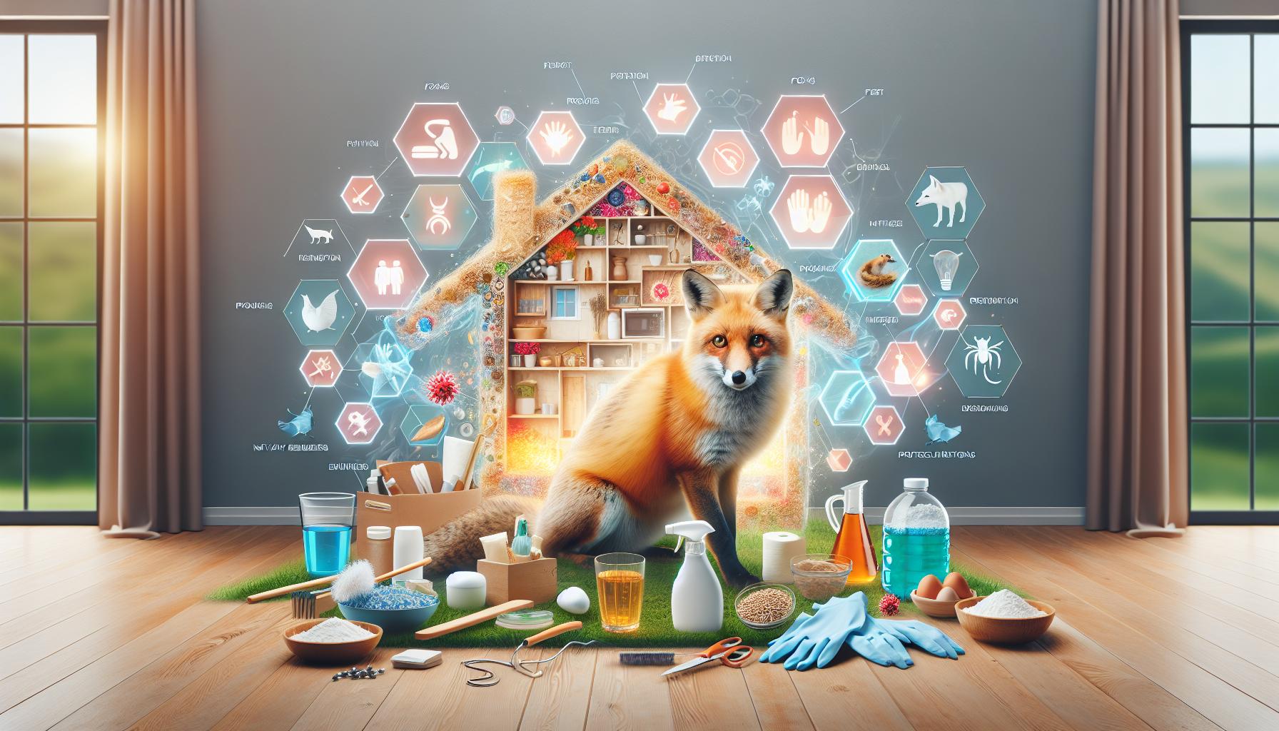 Utilizando Barreras Físicas para Mantener a los Zorros Fuera de tu Propiedad